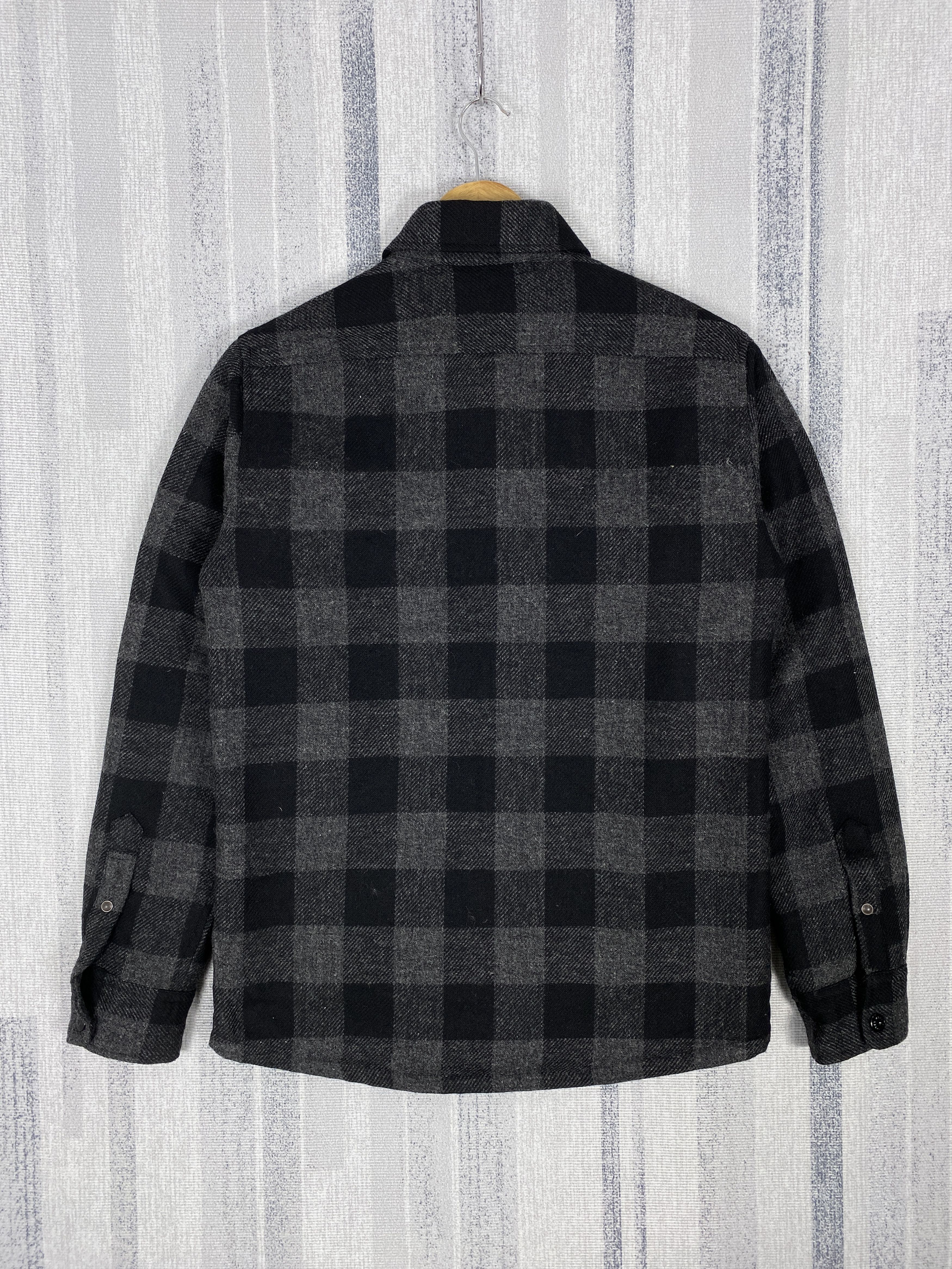 Japanese Brand × Lumberjack × Vintage Vintage Japanese Brand Flannel Checked Jacket K0168 Size US S / EU 44-46 / 1 - 7 Thumbnail