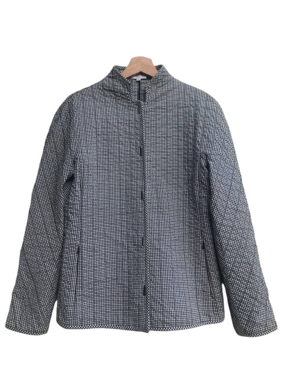 Armani Collezioni Armani Collezioni Small Plaid Quilted Style Jacket Size S / US 4 / IT 40 - 1 Thumbnail