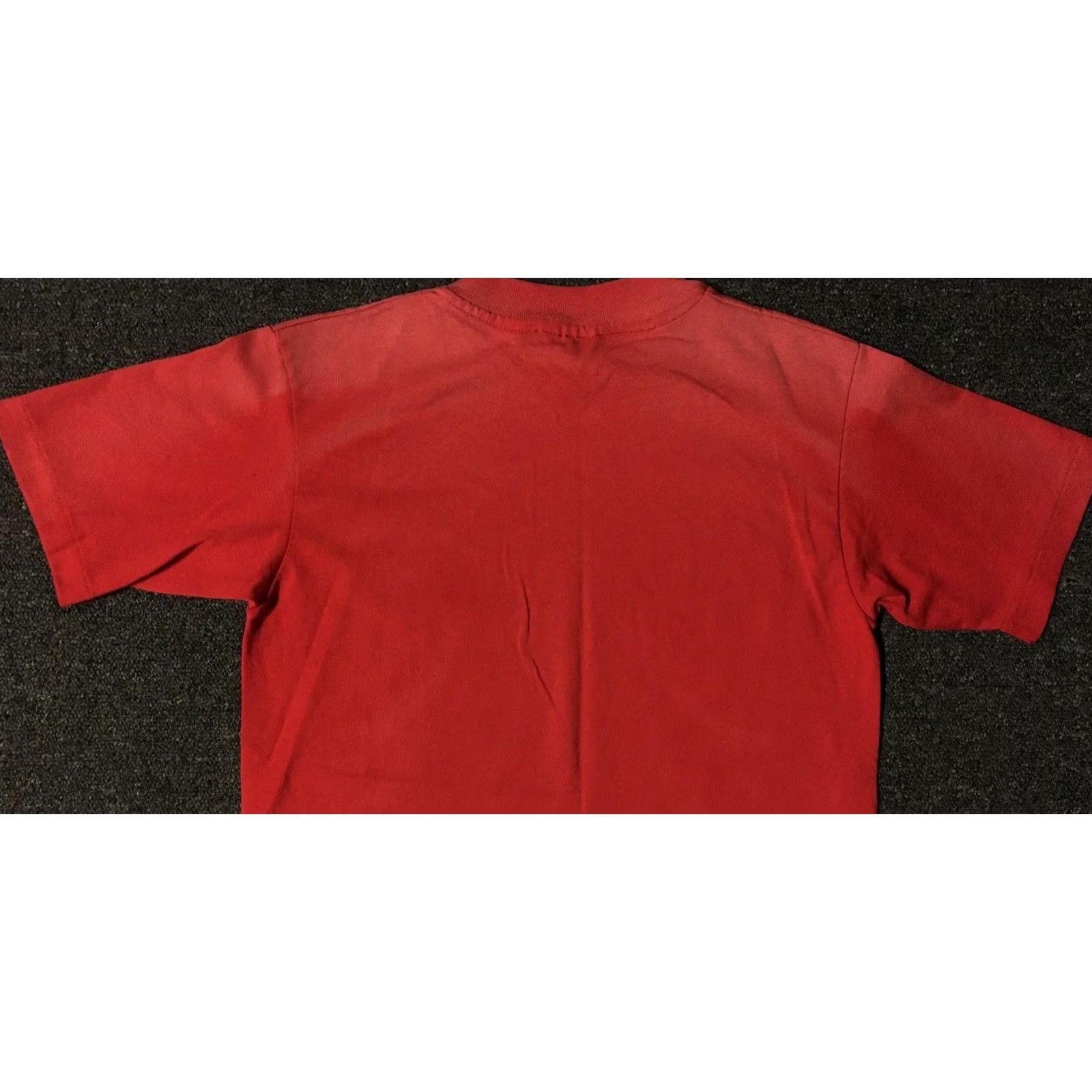 Vintage Vtg 80s Faded Distress Shirt S USA Grunge Biker Punk Skate Surf Track PE Gym 90s Shirt Mens S Red USA 90s Grunge Punk Vintage Decade None Size US S / EU 44-46 / 1 - 7 Thumbnail