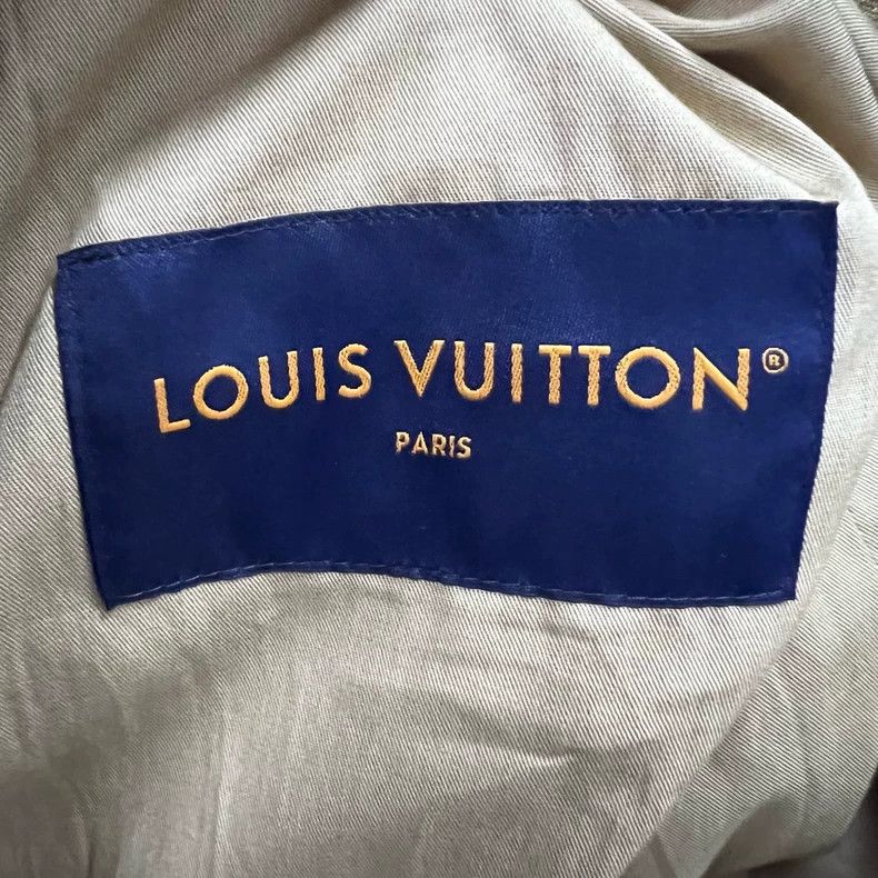 Louis Vuitton Louis Vuitton Khaki checkerboard denim jacket 2501-Nextarro Size US XL / EU 56 / 4 - 6 Thumbnail