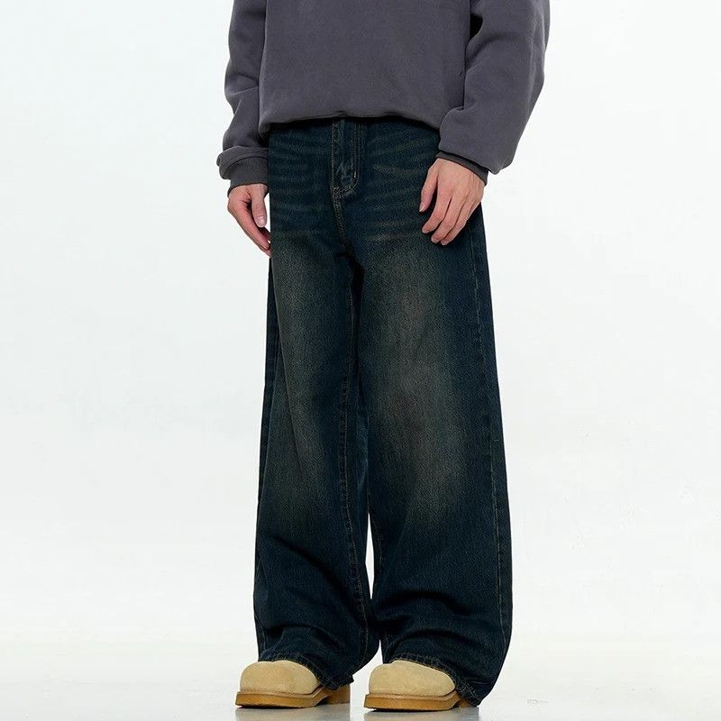 Jean × Vintage Casual Worn-out Jeans Size US 32 / EU 48 - 5 Thumbnail