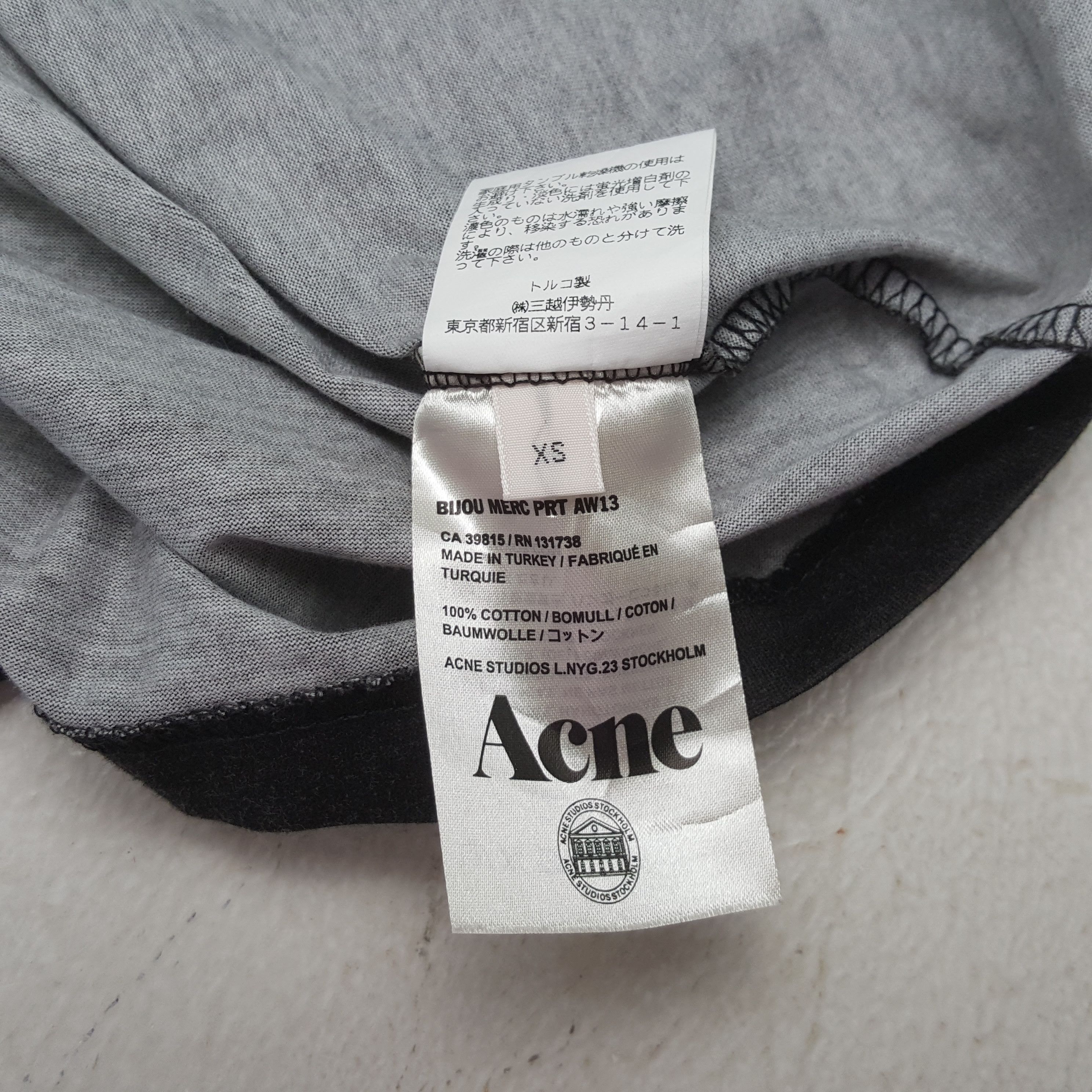 Acne Studios Acne Studios Designer Style Tshirt RR11 Size M / US 6-8 / IT 42-44 - 7 Thumbnail