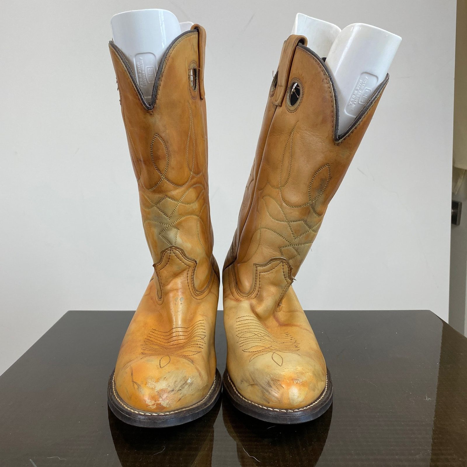 Durango Durango Leather Western Cowboy Boots Men's 10EE Size US 10 / EU 43 - 2 Thumbnail
