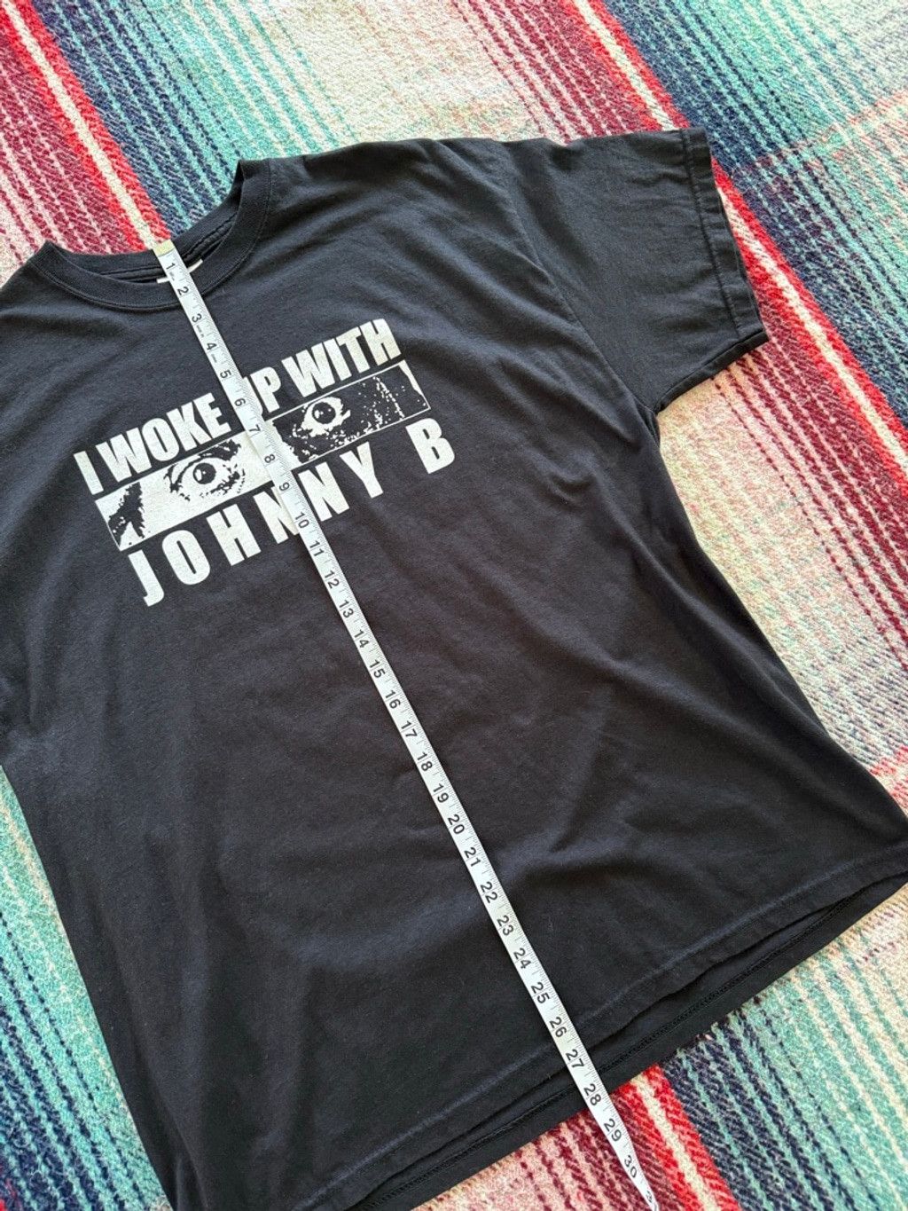 Hanes Hanes Black Johnny B Chicago Radio Short Sleeve Tee XL Size US XL / EU 56 / 4 - 8 Thumbnail