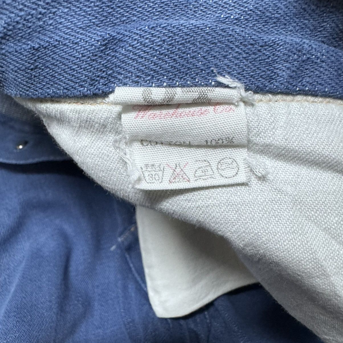 Heller's Cafe × Warehouse Vintage Heller's Cafe Denim Selvedge Jeans Size US 34 / EU 50 - 21 Thumbnail