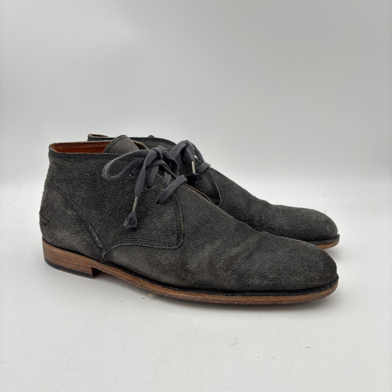 JOHN VARVATOS Hipster Chukka Boots 11.5 -dark brown John Varvatos John Varvatos Suede Chukka boots - Size 7.5  main image 3