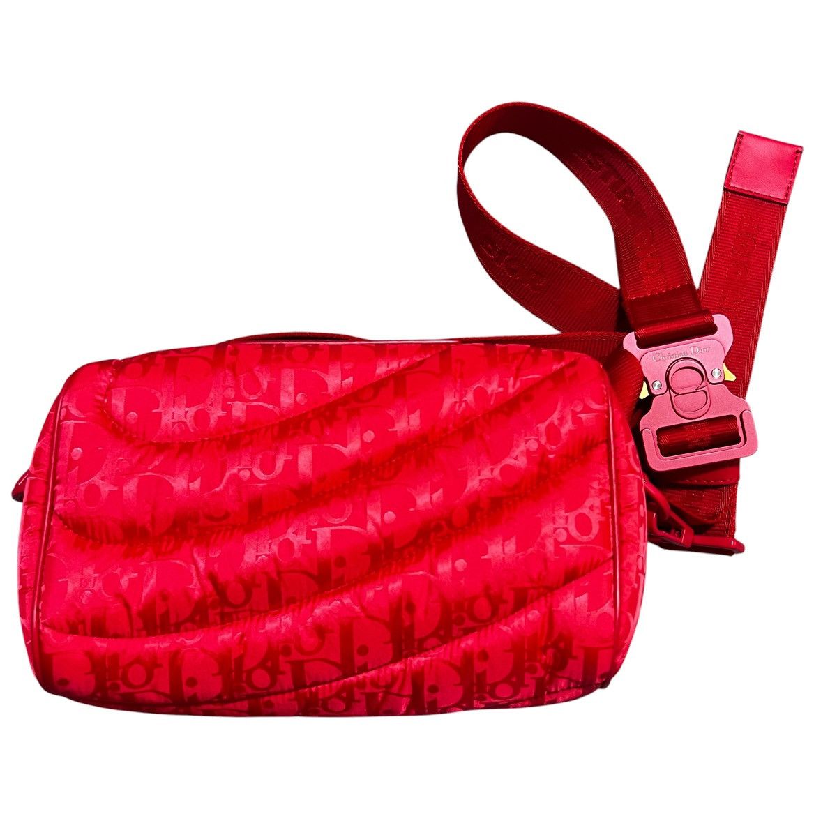 Dior × ERL DIOR x ERL 2023SS Mirage Quilted Rabbit Strap Zip Pouch Size ONE SIZE - 10 Thumbnail