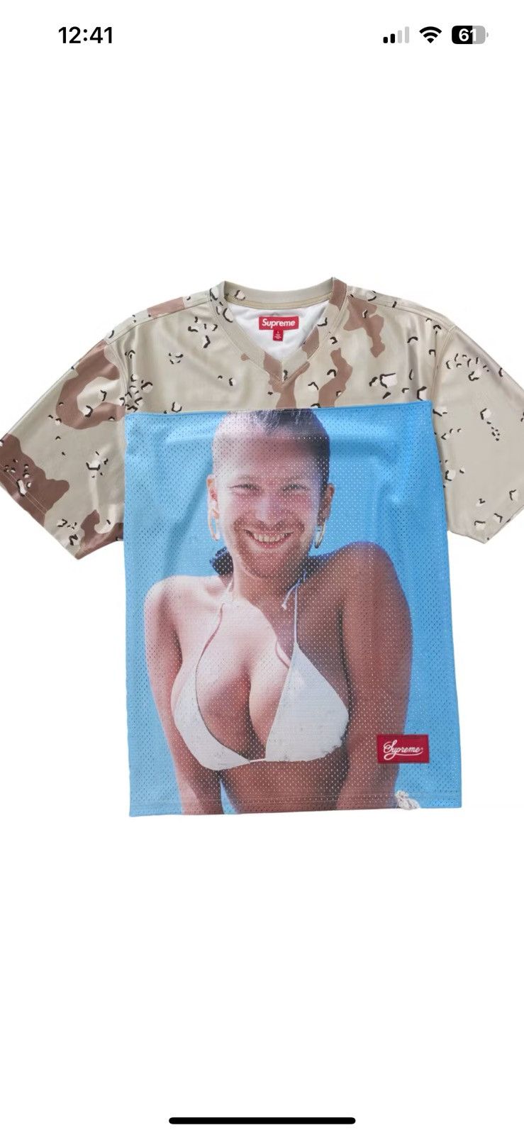 Supreme Supreme Aphex Twin Football Jersey Size US XL / EU 56 / 4 - 2 Thumbnail