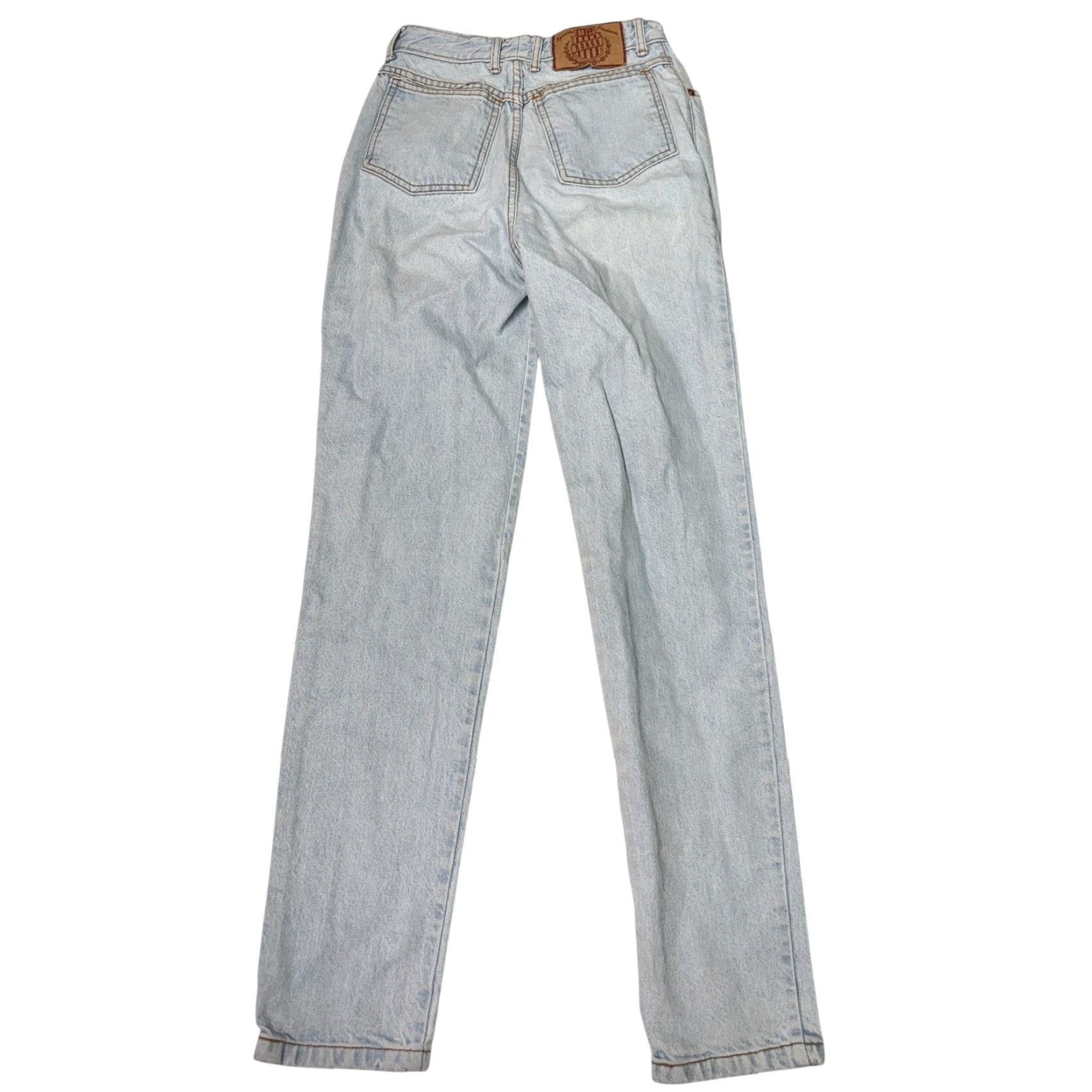 Vintage VINTAGE Bongo Jeans Women High Waisted Light Wash 26x31 Straight XL 90s Womens Jeans Size 40" / US 18 - 7 Thumbnail