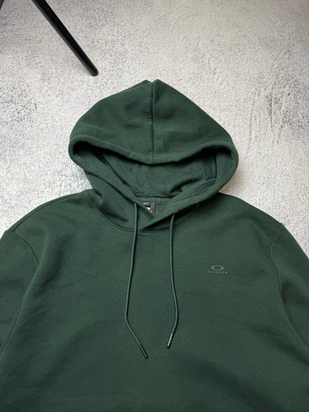 Oakley Vintage Oakley Green Hoodie Mini Logo Y2K Gorpcor Size US XL / EU 56 / 4 - 9 Thumbnail