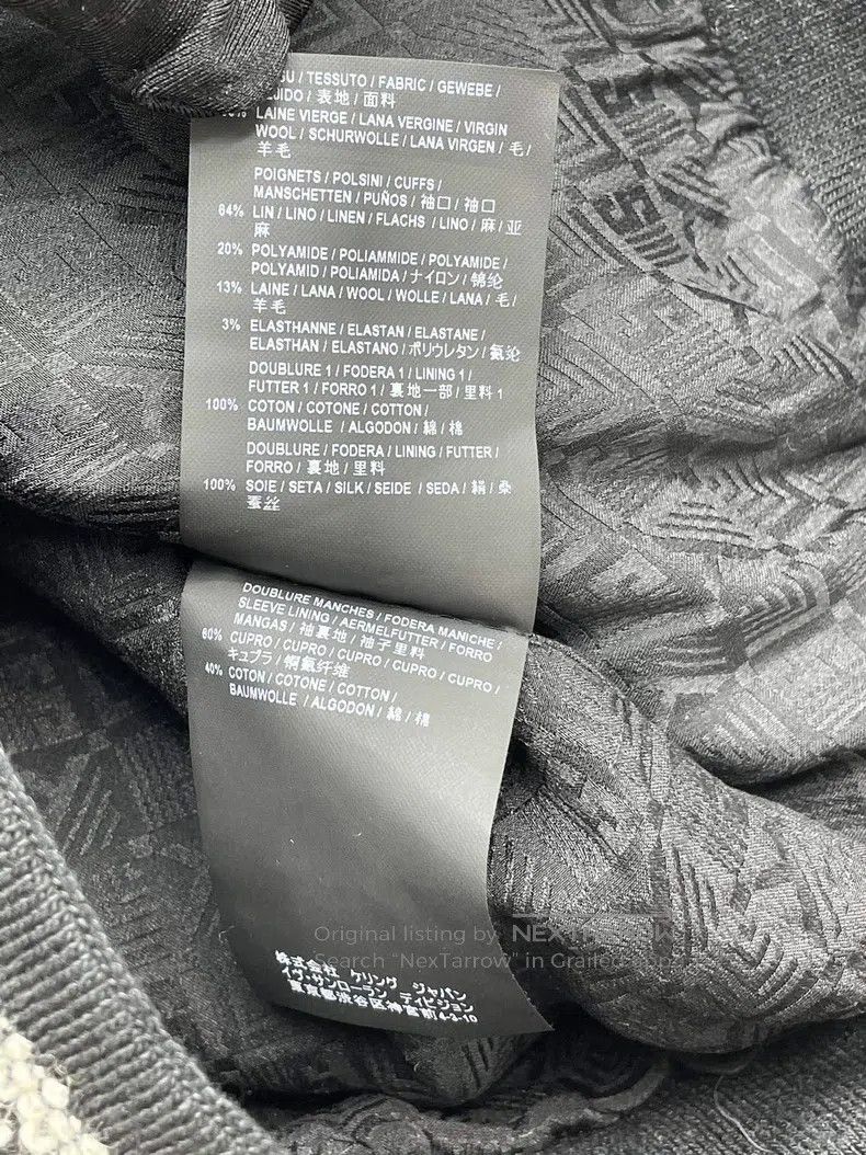 Saint Laurent Paris Saint Laurent Paris Wool jacket Size XS / US 0-2 / IT 36-38 - 7 Thumbnail