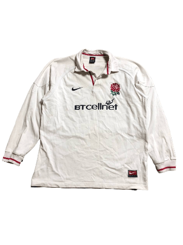 Nike Vintage Nike ENGLAND Big Y2K Logo Long Sleeve Size XL Size US XL / EU 56 / 4 - 1 Thumbnail