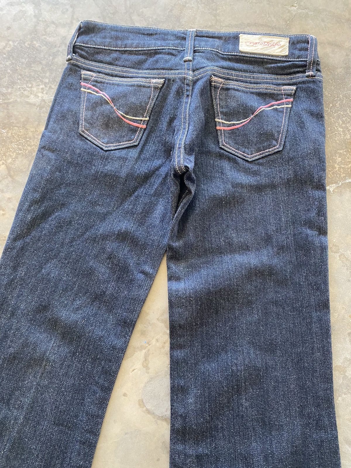Blue Blue Japan × Hysteric Glamour × Japanese Brand Flare Jeans Crystal Sylph Blue Denim Size 28" / US 6 / IT 42 - 14 Thumbnail