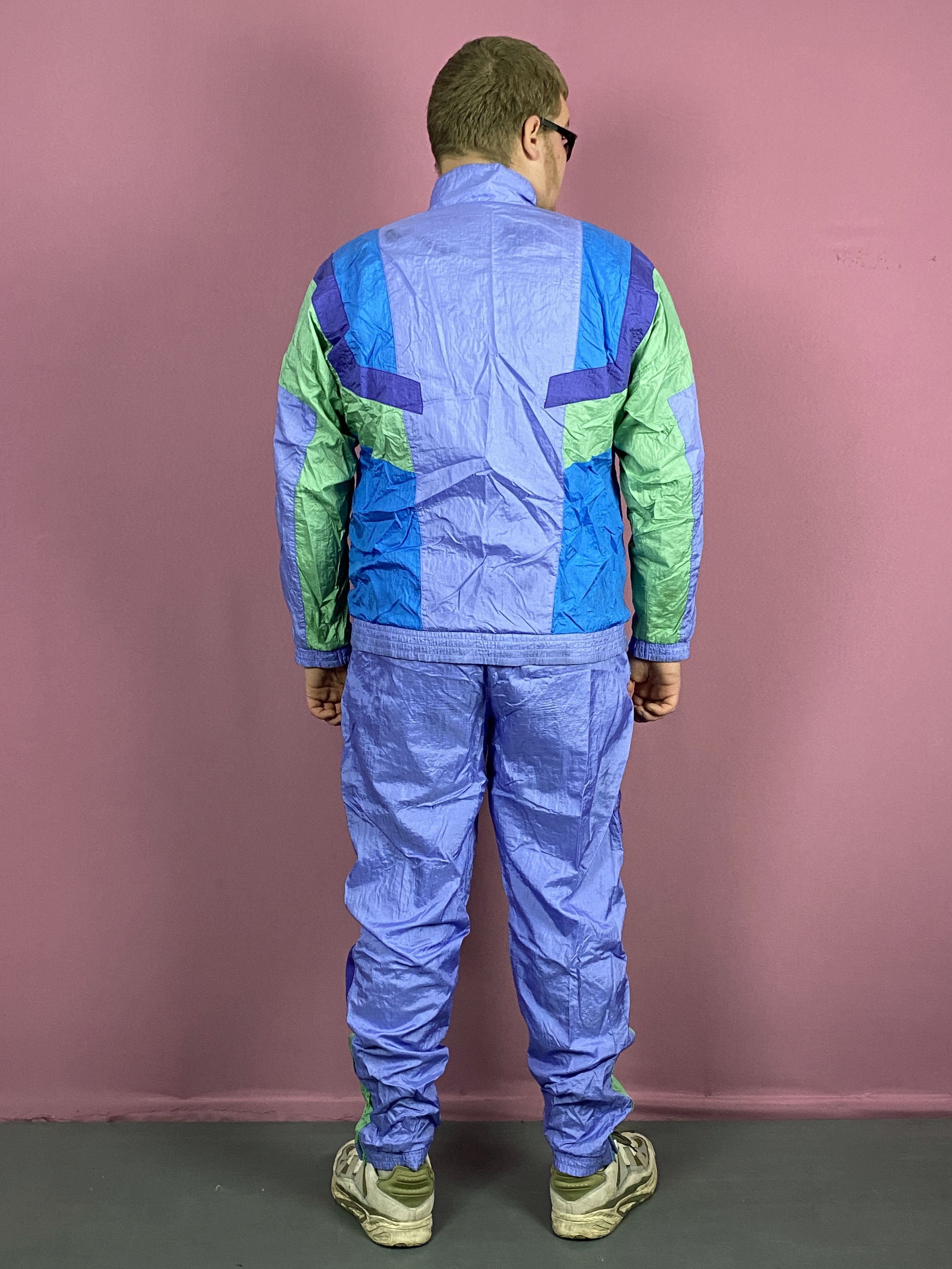Adidas × Vintage 90s Adidas Vintage Men's Tracksuit Set - L Jacket & Pants Size US L / EU 52-54 / 3 - 4 Thumbnail