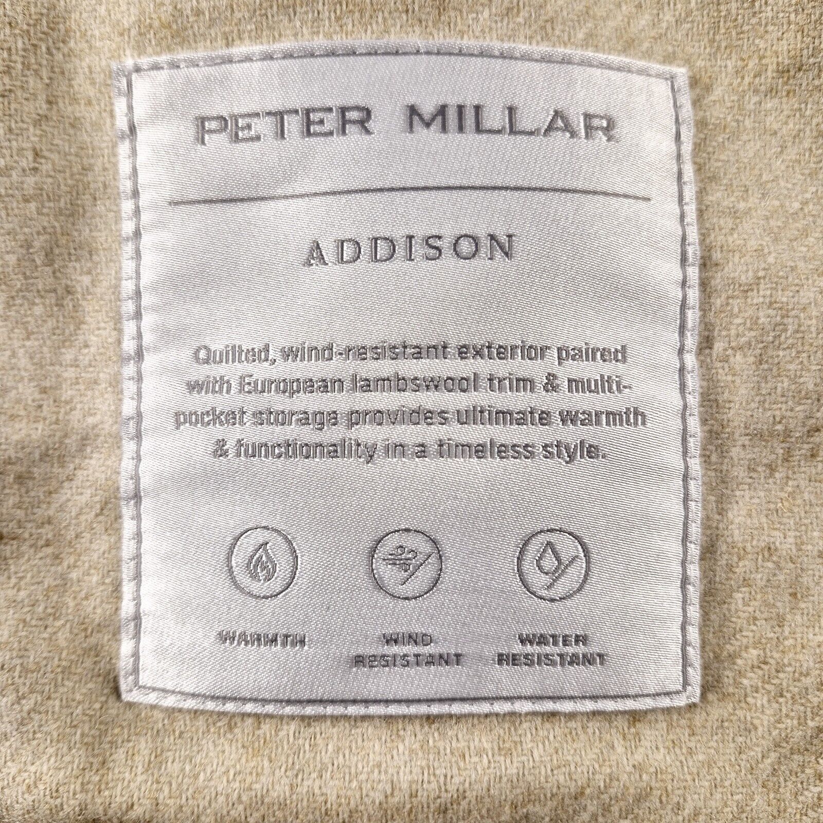Peter Millar Peter Millar Addison Women's Quilted Vest Size L Beige NWT Size L / US 10 / IT 46 - 6 Thumbnail
