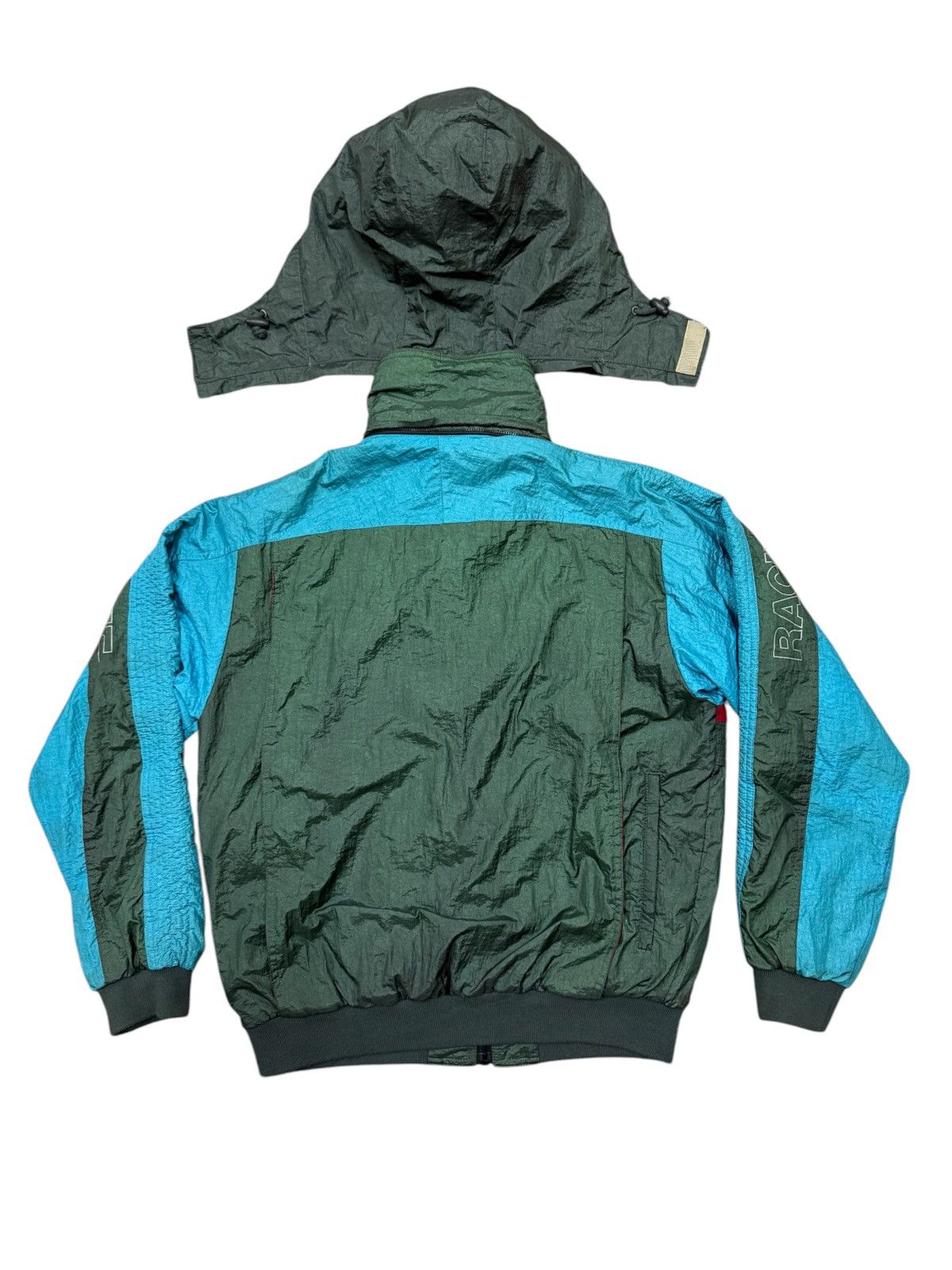 Descente VINTAGE 90s DESCENTE RACING TEAM BOMBER JACKET Size US M / EU 48-50 / 2 - 2 Thumbnail