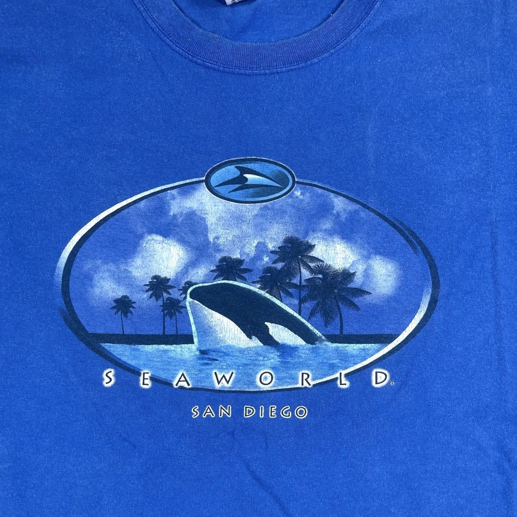 Anvil Anvil Graphics T-Shirt Mens L Large CrewNeck Short Sleeve SeaWorld San Diego Size US L / EU 52-54 / 3 - 2 Thumbnail