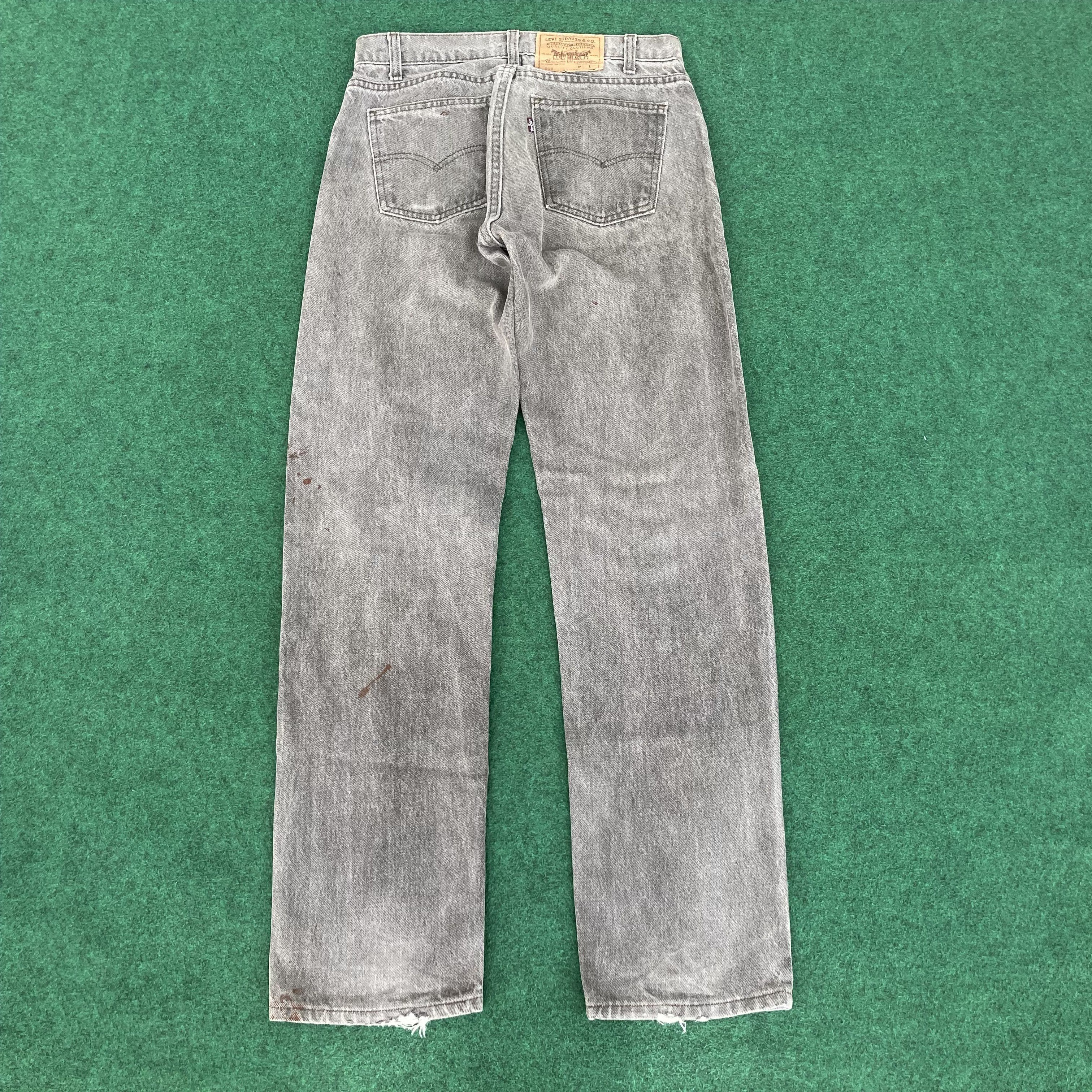 Levi's × Vintage Vtg Levis 505 Paint Faded Punk Sz 29 Grunge Jeans Size US 29 - 12 Thumbnail