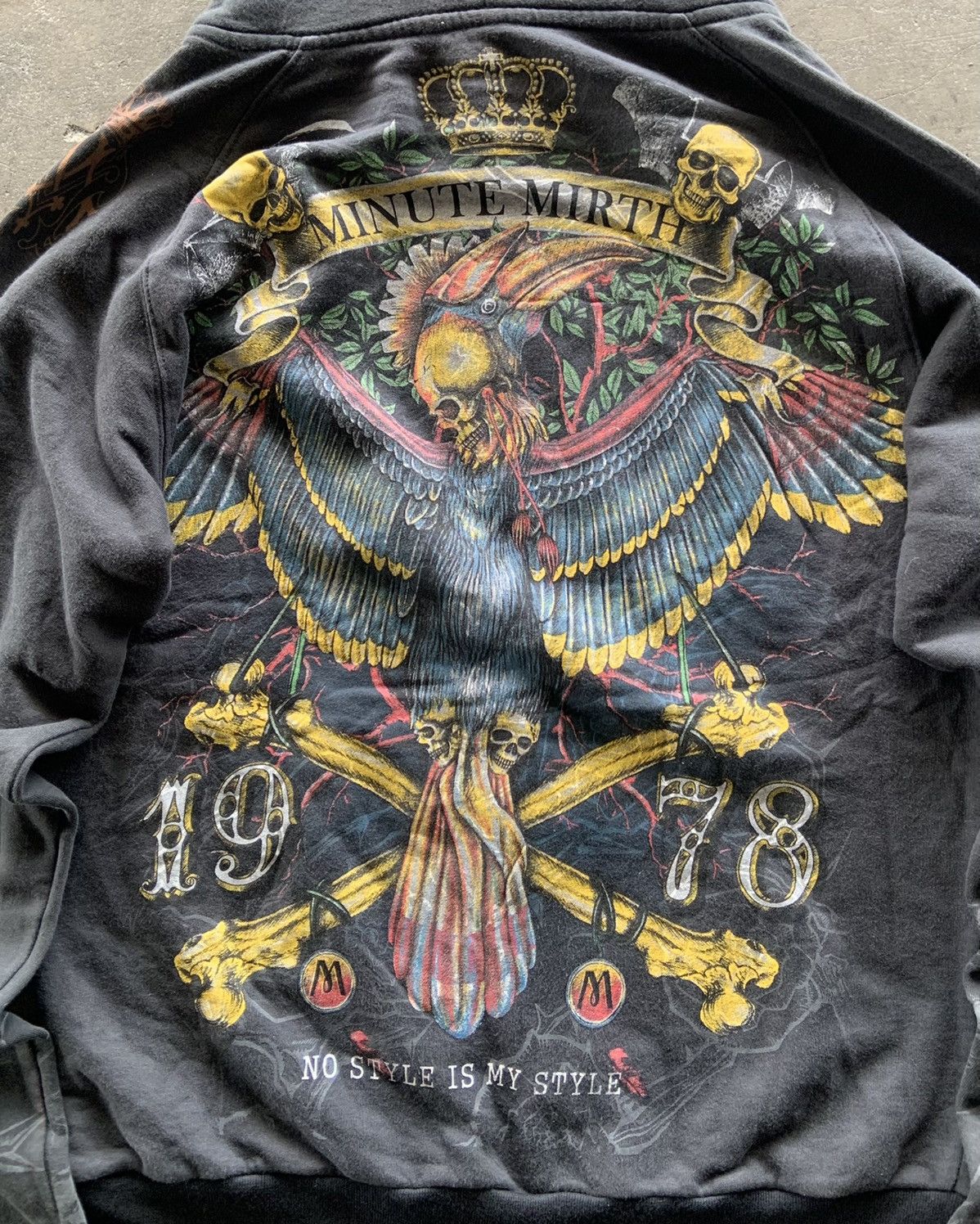 If Six Was Nine × Japanese Brand × Le Grande Bleu (L.G.B.) 2000s Minut Mirth Ifsxwasnine Lgb Style Sip Up Hoodie Size US L / EU 52-54 / 3 - 8 Thumbnail