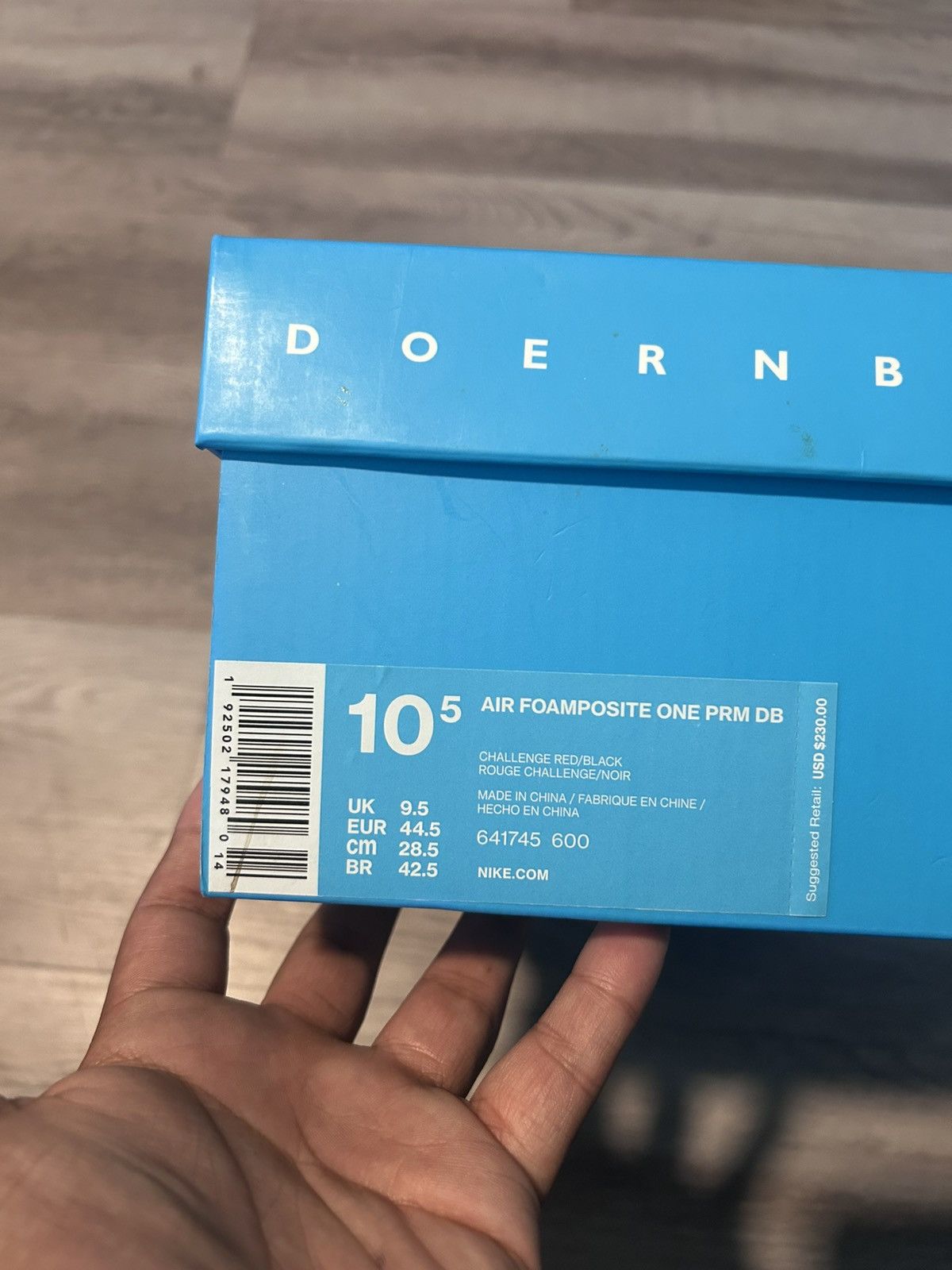 Nike NIKE FOAMPOSITE ONE DOERNBECHER SIZE 10.5 PREOWNED OG BOX Size US 10.5 / EU 43-44 - 7 Thumbnail
