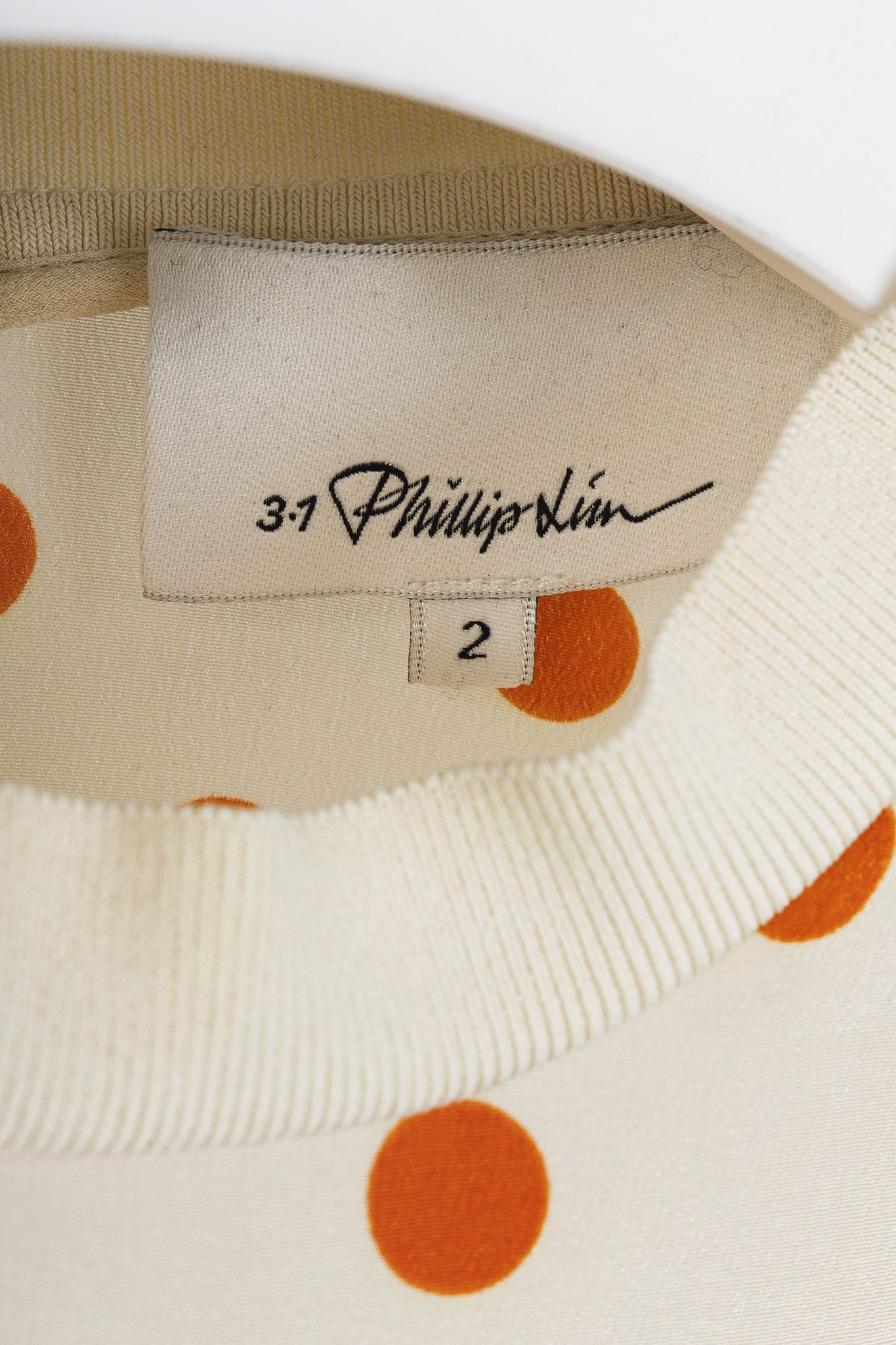 3.1 Phillip Lim Phillip Lim Polkadot Silk Top Size S / US 4 / IT 40 - 4 Thumbnail