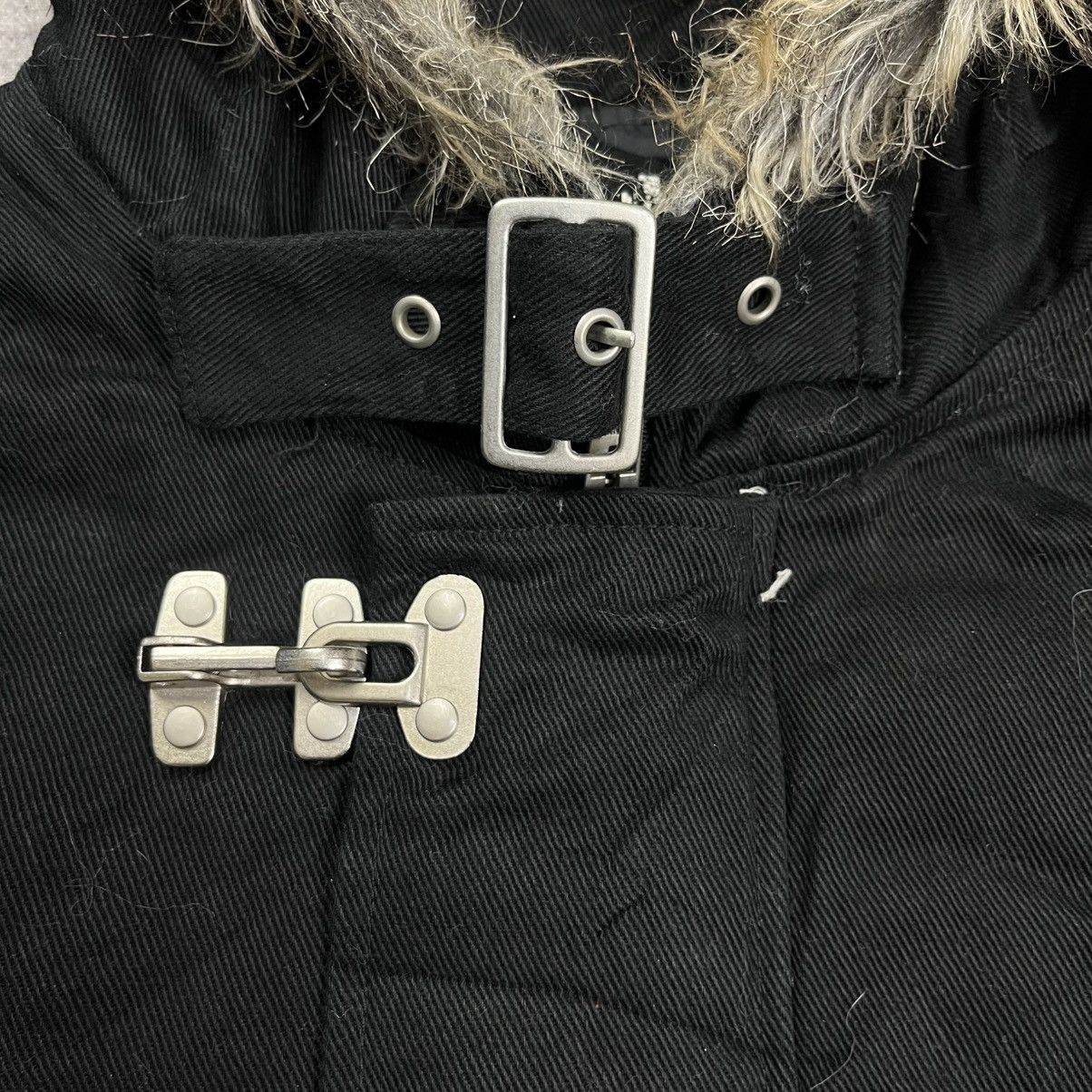 Le Grande Bleu (L.G.B.) Berning sho trim fur hood bondage clasp fireman jacket vkei Size US M / EU 48-50 / 2 - 8 Thumbnail