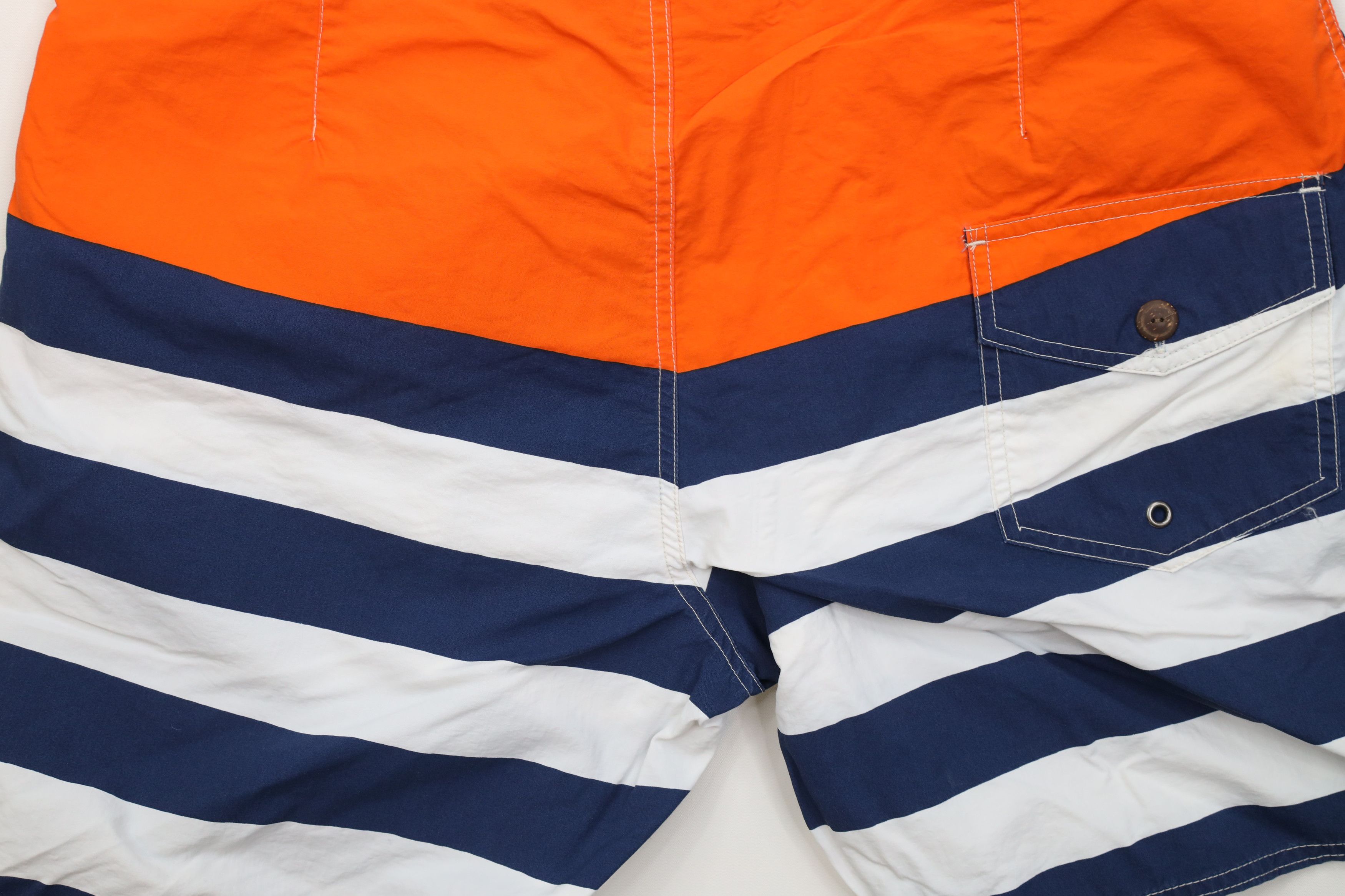 Ralph Lauren Vintage 90s Ralph Lauren Block Board Shorts Swim Trunks Size US 36 / EU 52 - 10 Thumbnail