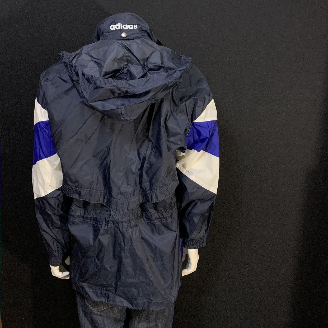 Adidas Originals Rain Coat Jacket Vintage 90s