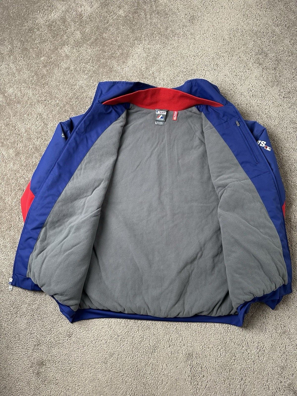 MLB Mens Jacket MLB 2012 World Series Majestic Baseball, Size XL Size US XL / EU 56 / 4 - 7 Thumbnail