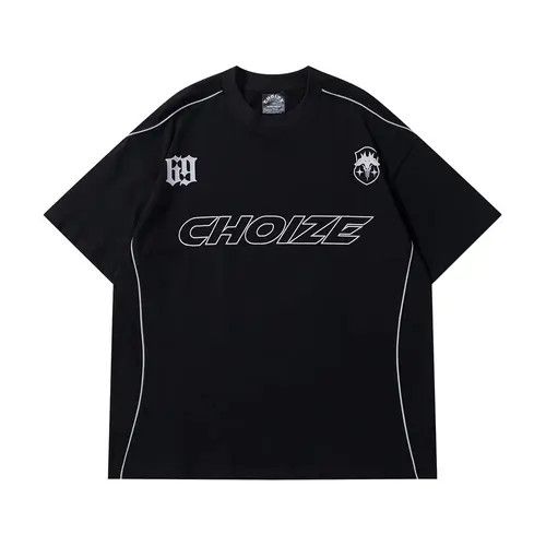 VIBE Letter print loose sports round neck tee Size US M / EU 48-50 / 2 - 6 Thumbnail