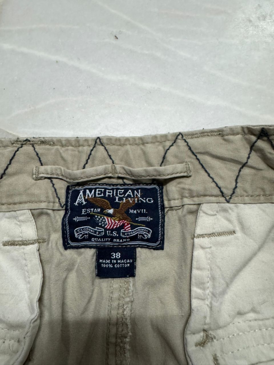 VINTAGE 2000s AMERICAN LIVING TACTICAL CARGO SHORT PANTS