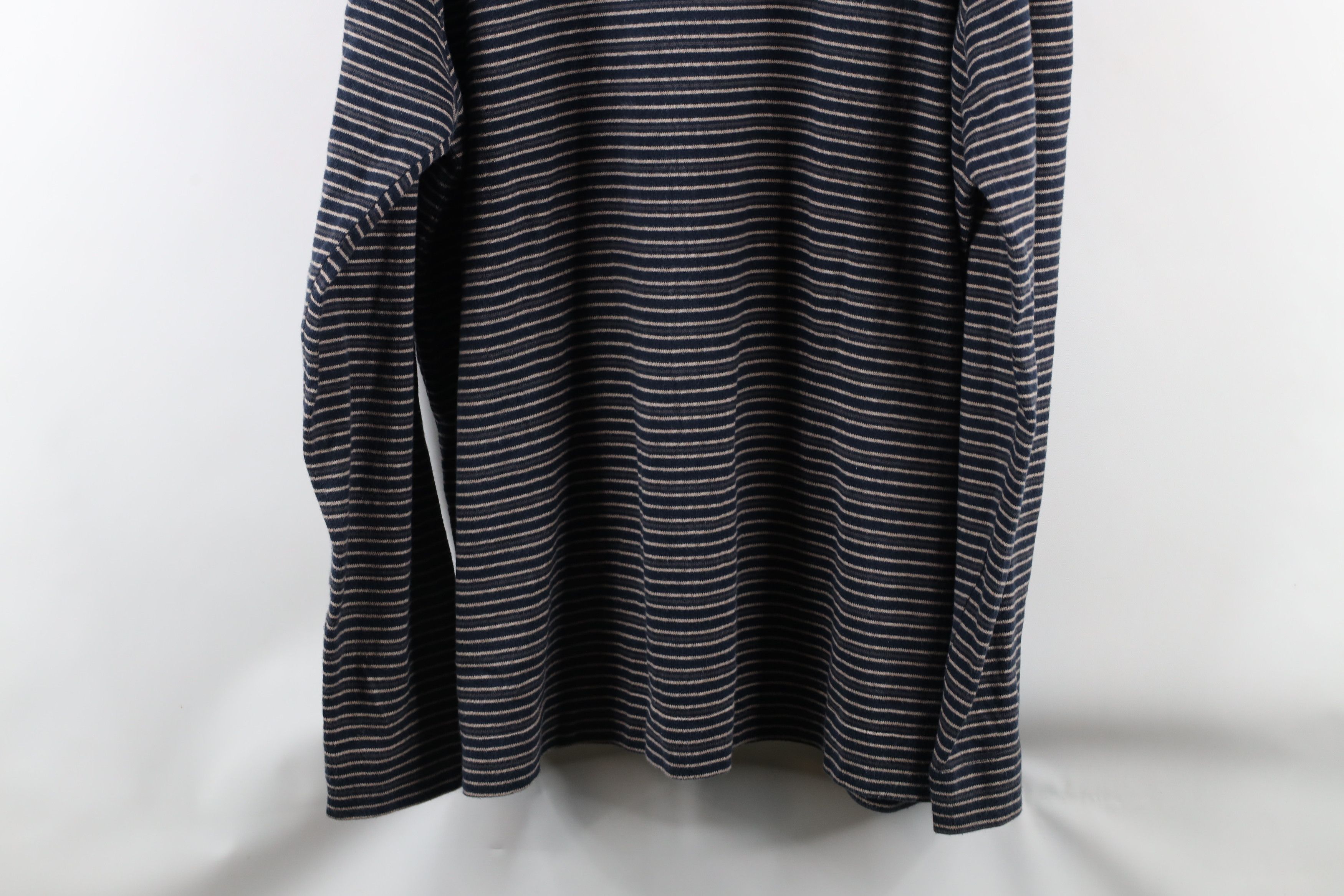 Vintage Vintage 90s Streetwear Knit Long Sleeve T-Shirt Cotton Size US XXL / EU 58 / 5 - 8 Thumbnail