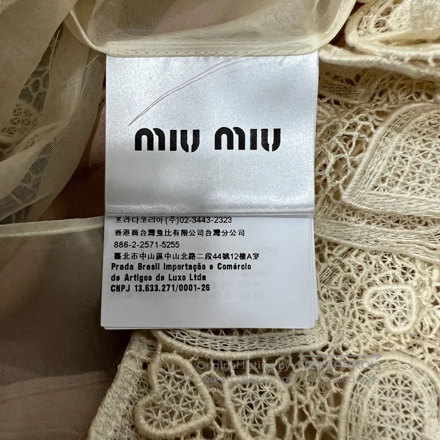 Miu Miu miu miu size 40 Love lace dress| Size L / US 10 / IT 46 - 7 Thumbnail
