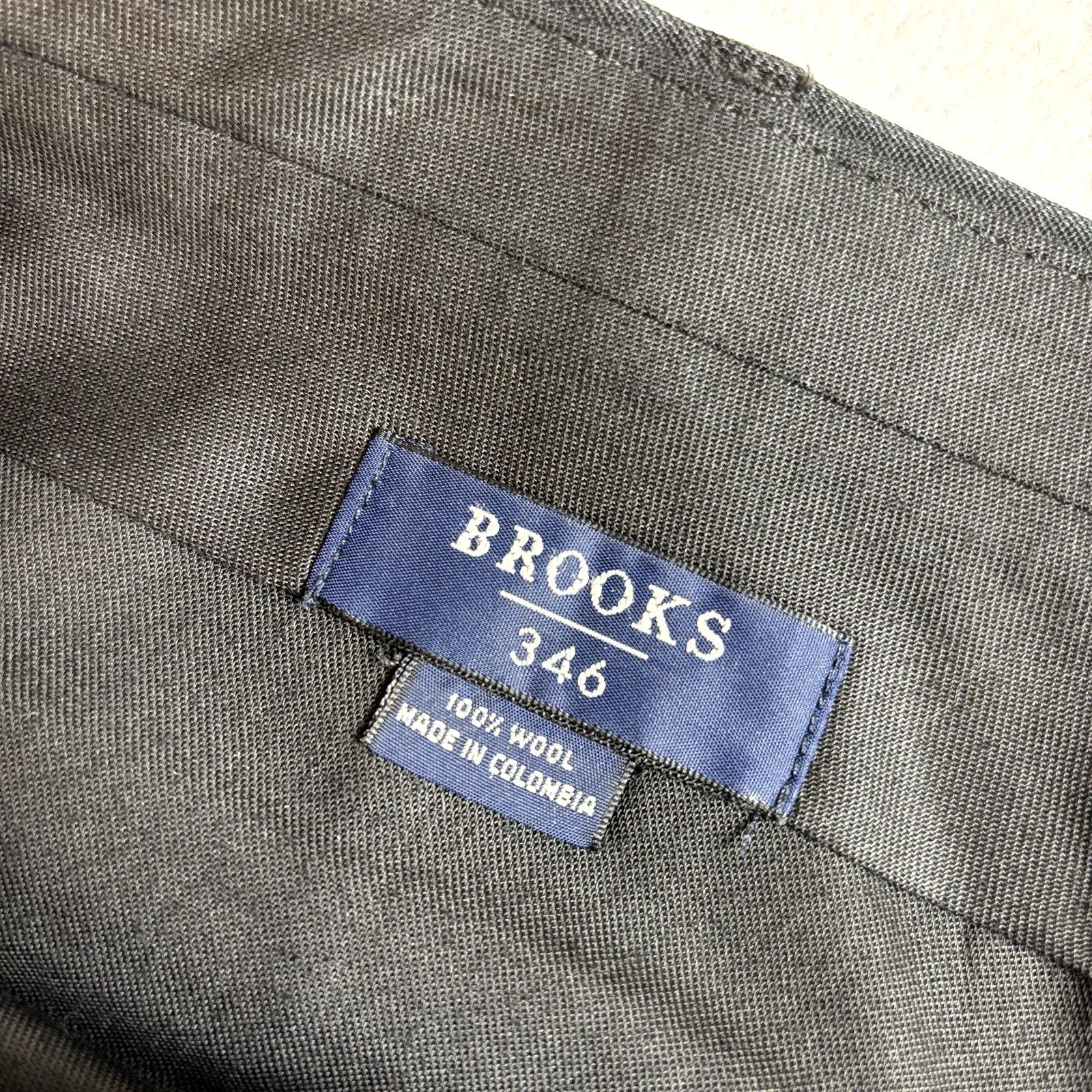 Brooks Brothers Brooks Brothers Men's 41R Striped Wool 2 Piece Suit With Dre Size 40R - 9 Thumbnail