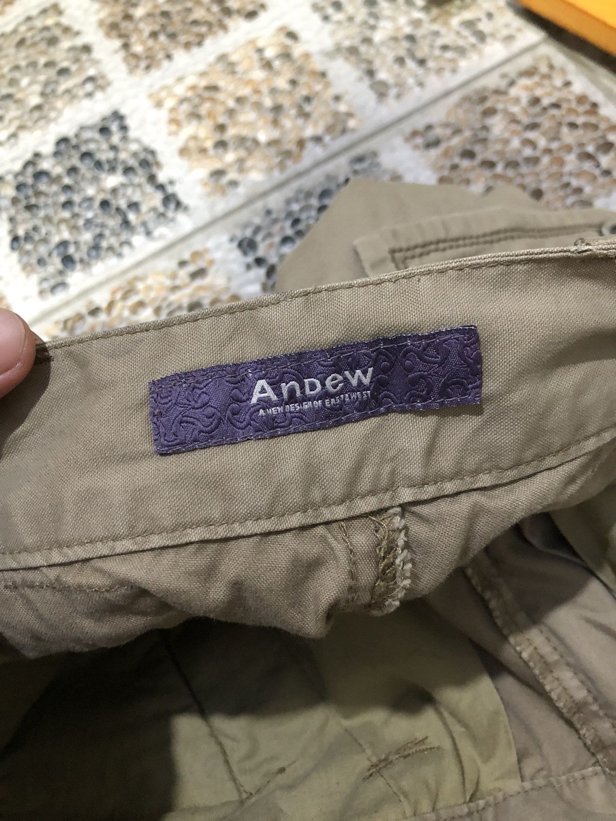 Japanese Brand × Vintage Japanese Andew Cargo Pants Size US 28 / EU 44 - 14 Thumbnail