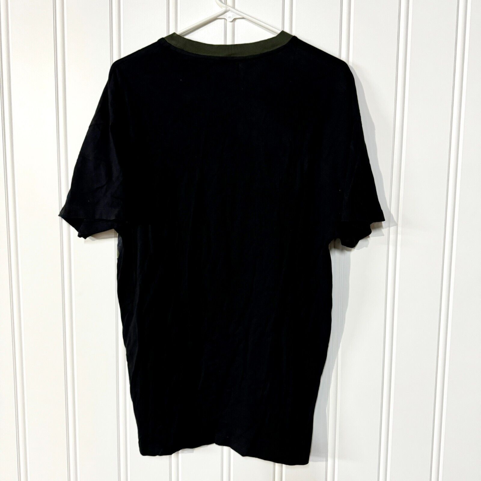 Zara Zara Shirt Size S Black Camp Short Sleeve Crewneck Tee Size US S / EU 44-46 / 1 - 5 Thumbnail