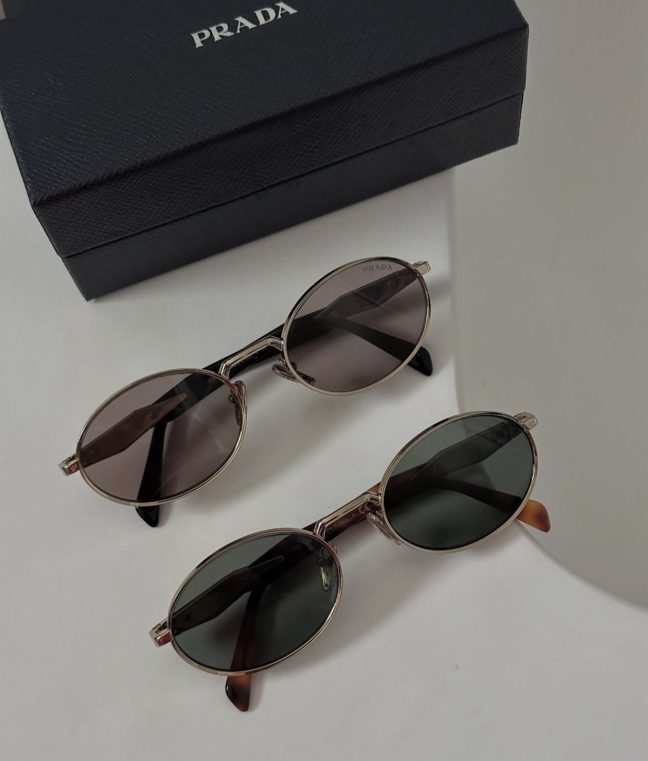 Prada × Vintage Prada Symbole sunglasses PR 65ZS ZVN20I. New