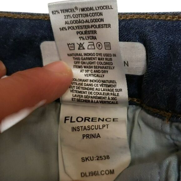 DL1961 DL 1961 Florence Instasculpt Denim Skinny Blue Jean Women 28 Size 28" / US 6 / IT 42 - 12 Thumbnail