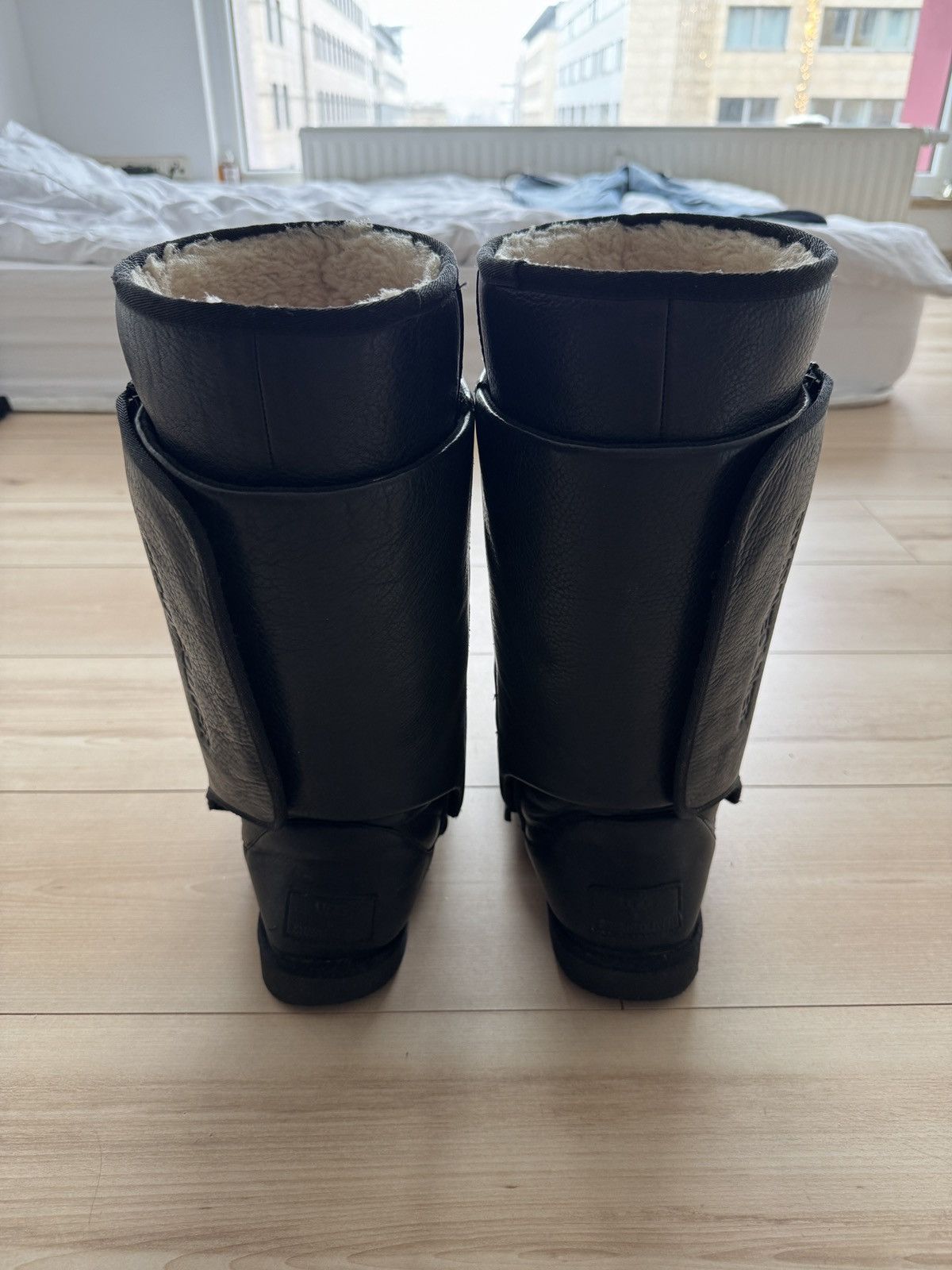 Hood By Air Shayne Oliver Ugg Armoured Tall Boots Size US 12 / EU 45 - 4 Thumbnail