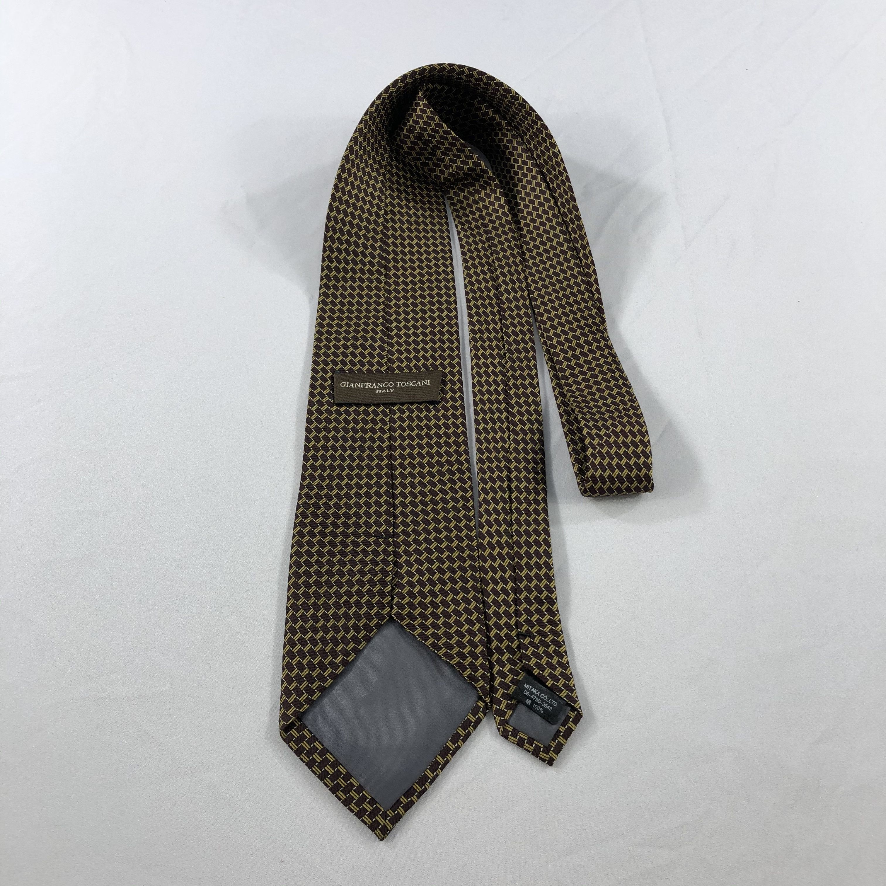 Vintage Gianfranco Toscani Silk Neck Ties T67 Size ONE SIZE - 2 Thumbnail