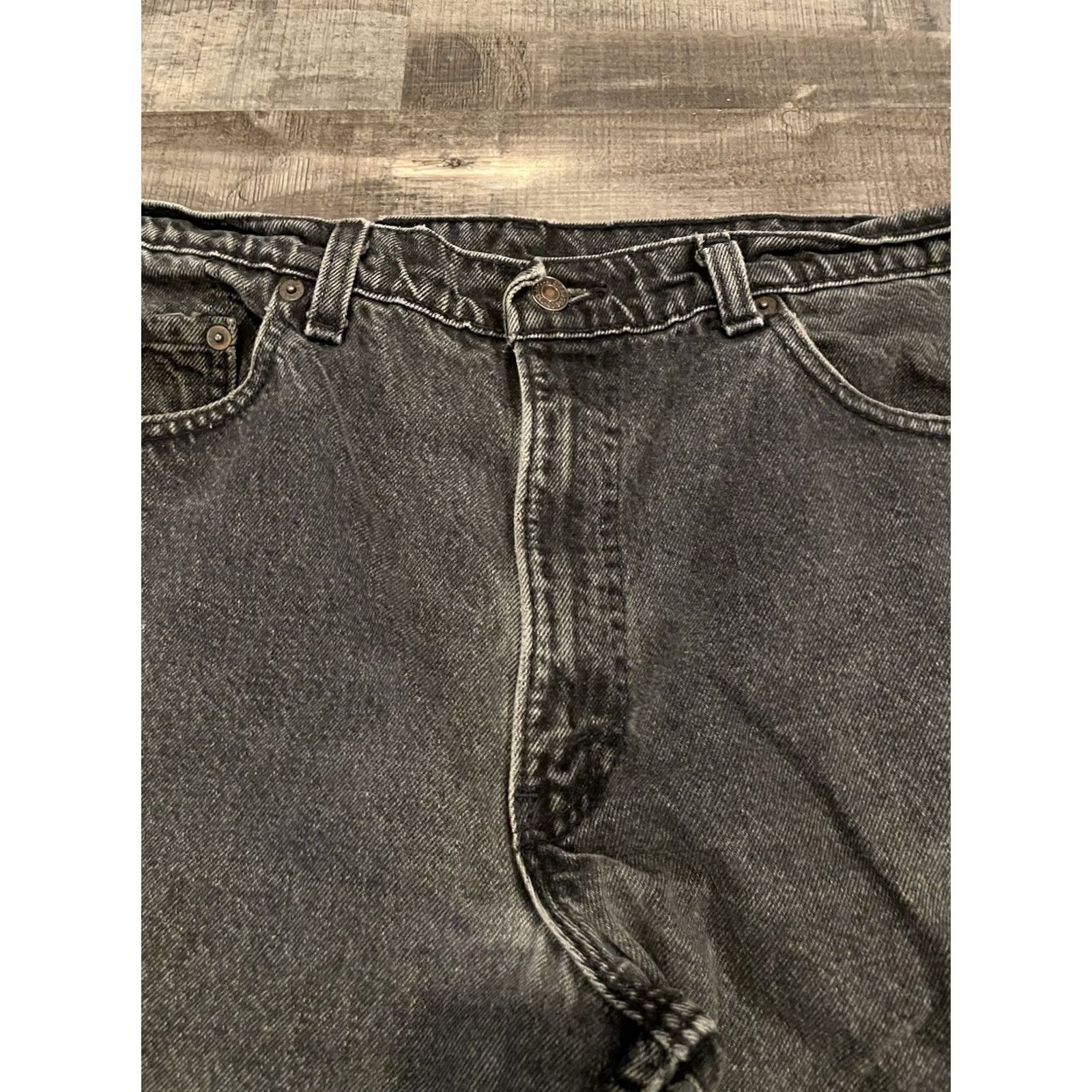 Levi's Levi's 550 Jeans Black 34x34 Regular Mens Relaxed Fit 90s Vintage style Denim Relaxed 5-Pocket 34 Inseam Levis 500 Series Mexico Vintage: No Size US 34 / EU 50 - 6 Thumbnail