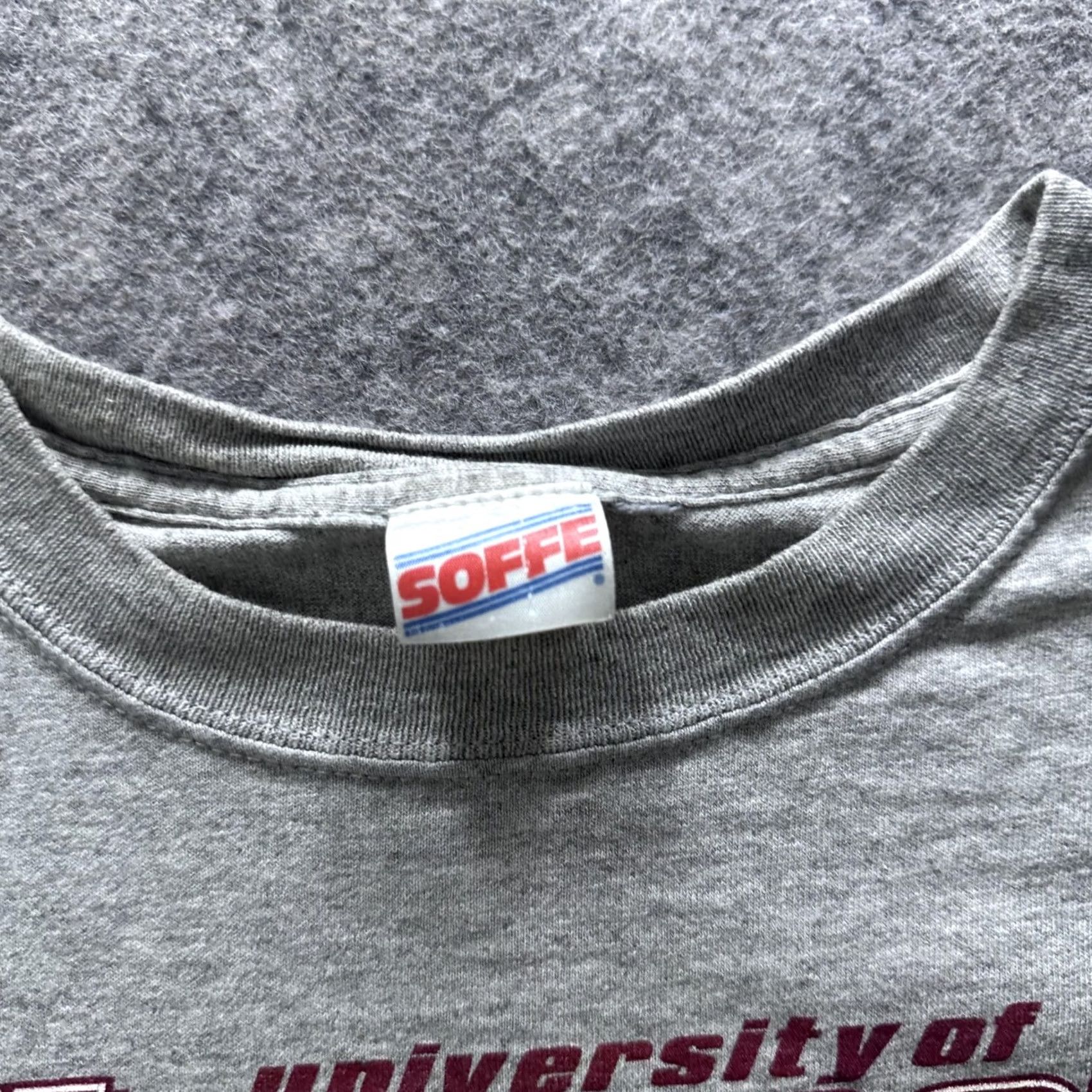 Soffe Soffe Shirt Mens XL Gray VTG University Minnesota Golden Gophers Tee Size US XL / EU 56 / 4 - 3 Thumbnail