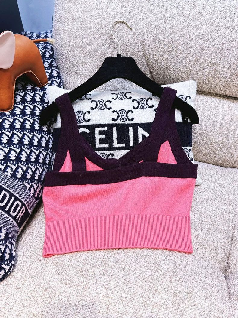 Chanel Chanel 20A Kangpeng Street Pink Patch Brown Edge Long Slee Size XS / US 0-2 / IT 36-38 - 2 Thumbnail