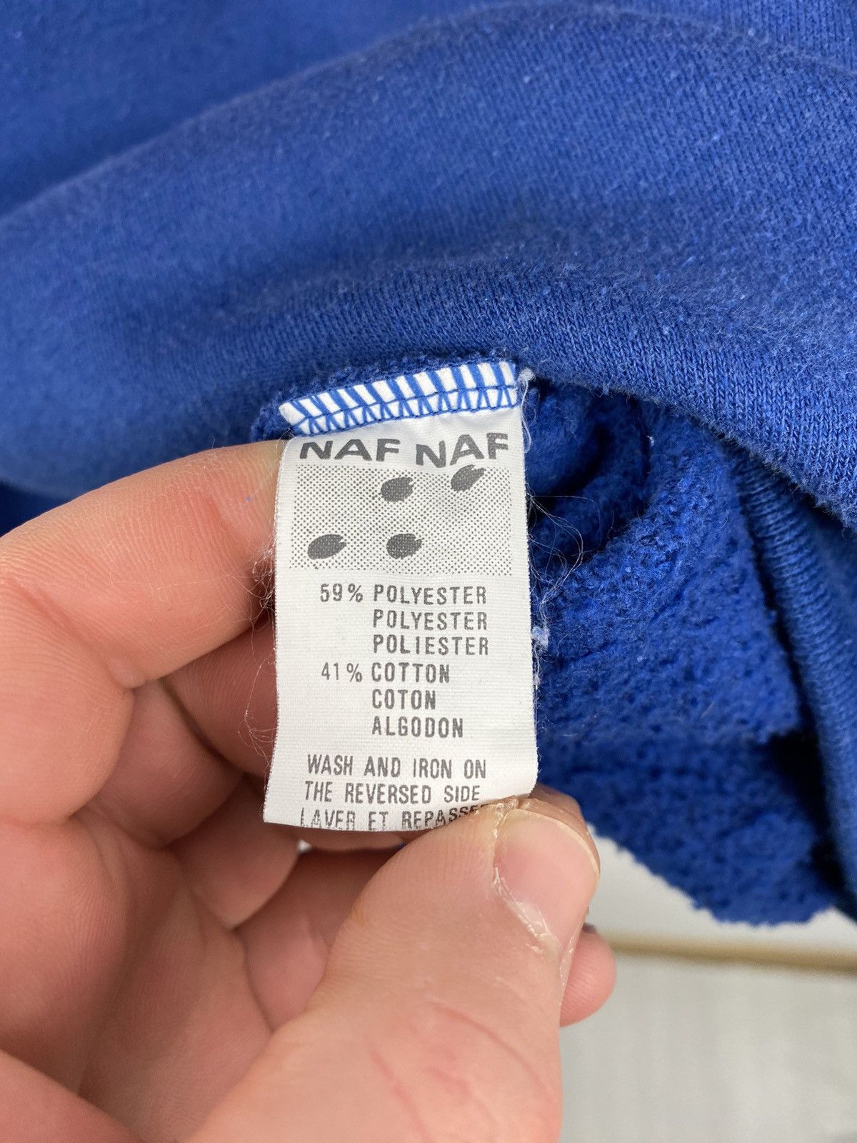 Vintage Vintage 90s Naf Naf Sweatshirt Y2K Stussy Size US S / EU 44-46 / 1 - 8 Thumbnail