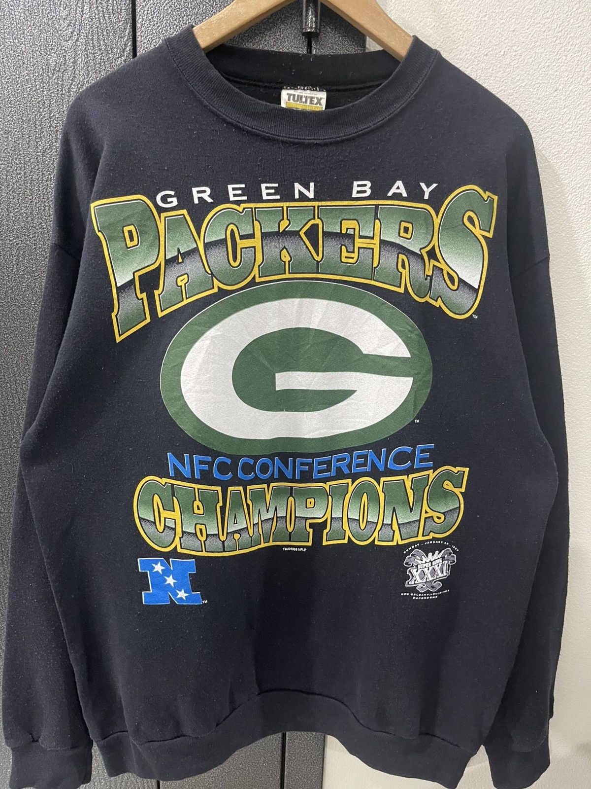 NFL Vintage Green Bay Packers NFL Super Bowl Sweatshirt Size US L / EU 52-54 / 3 - 4 Thumbnail