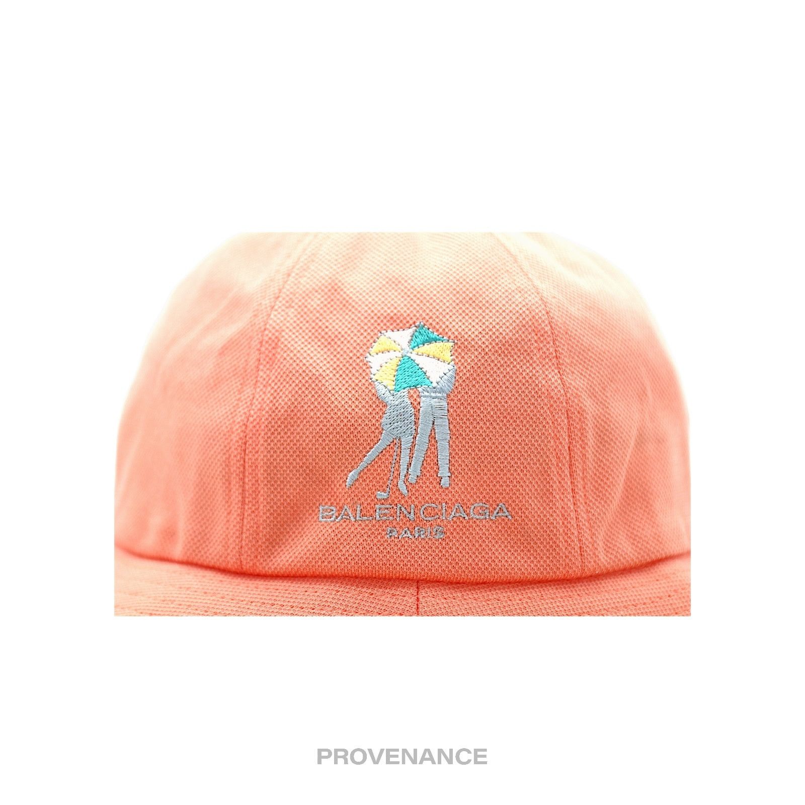 Balenciaga 🔴 Balenciaga Embroidered Logo Bucket Hat - Peach Size ONE SIZE - 4 Thumbnail