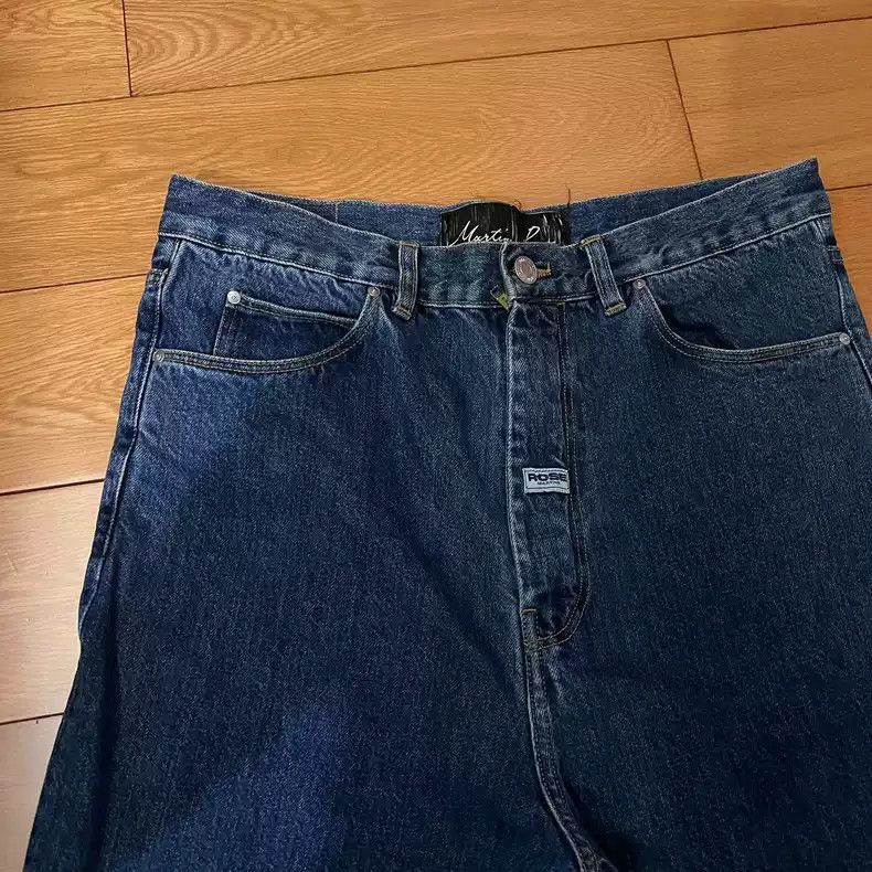Martine Rose martine rose jeans FW15 dark wash runway look -2507 Size US 32 / EU 48 - 2 Thumbnail