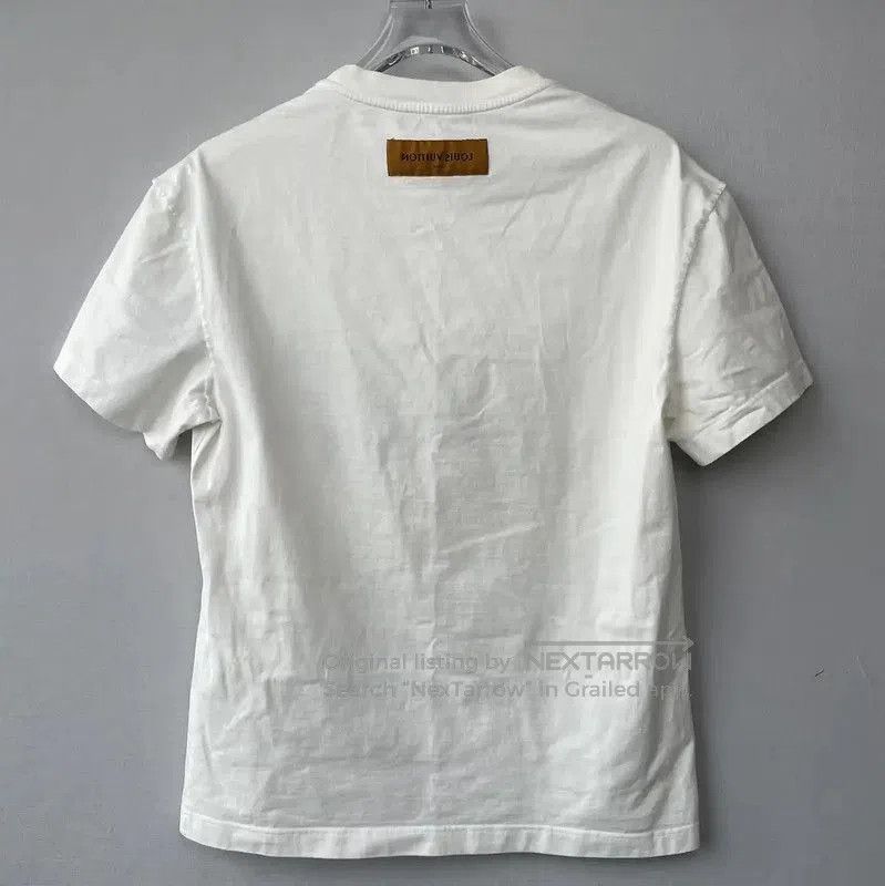 Louis Vuitton Louis Vuitton Beige Cotton Men's T-Shirt . Size US S / EU 44-46 / 1 - 2 Thumbnail