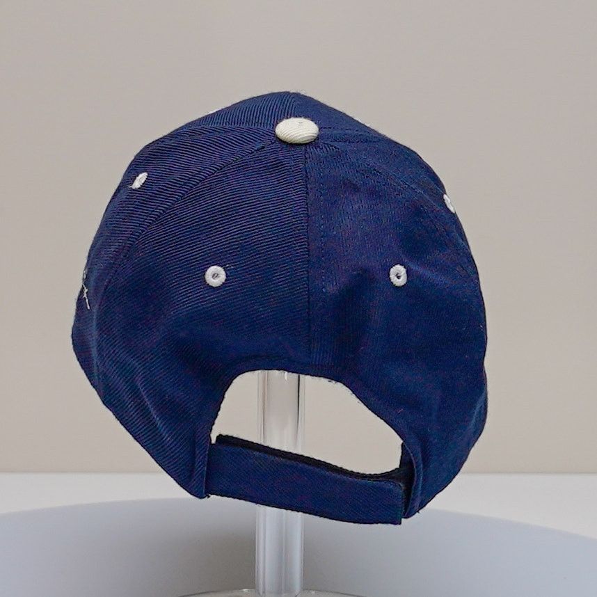 Sean John Vintage Sean John Navy Blue Velcro Adjustable Hat Size ONE SIZE - 3 Thumbnail