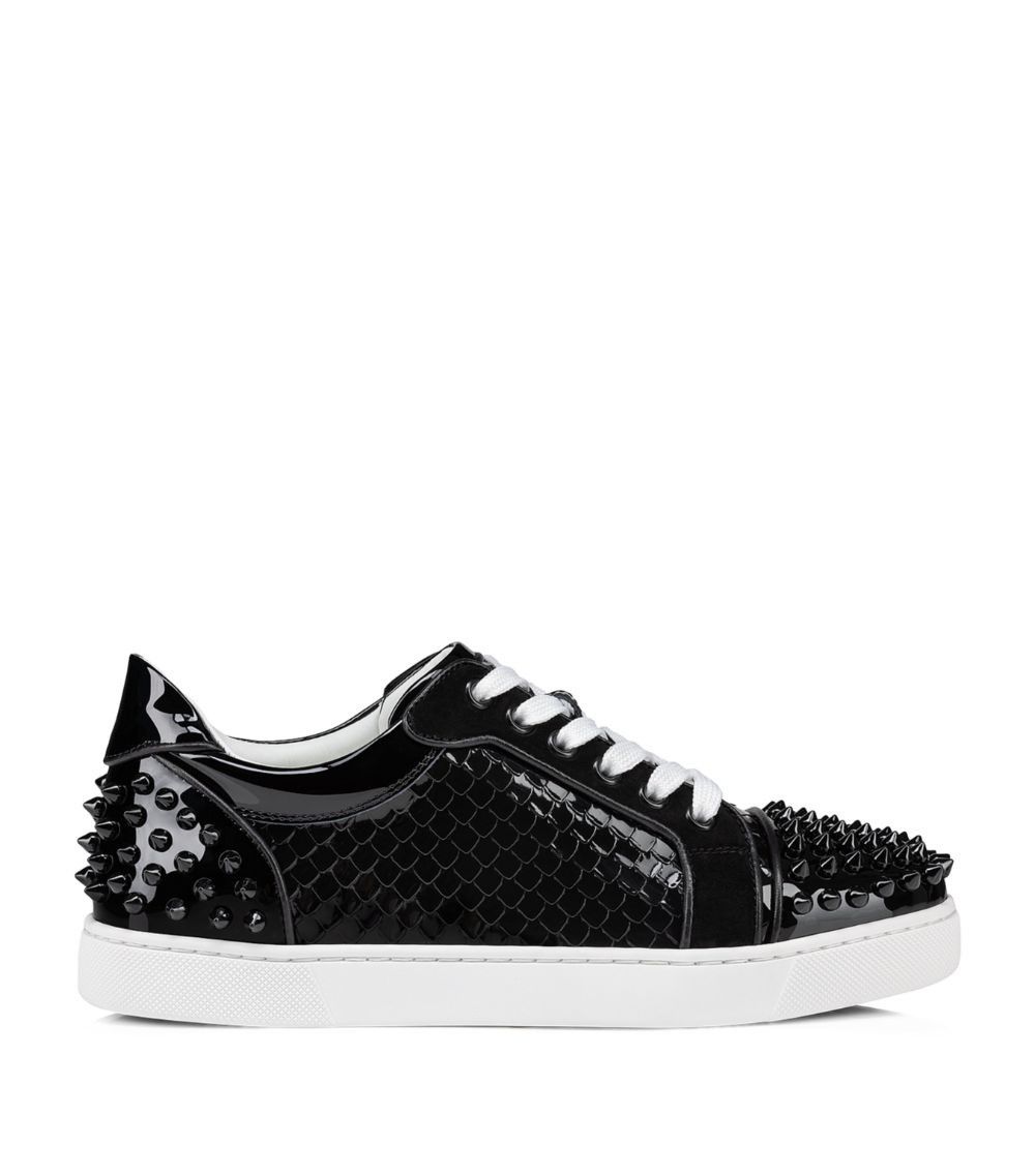 Christian Louboutin o1s1wg110225 Vieira 2 Sneakers in Black Size US 10 / IT 40 - 2 Thumbnail